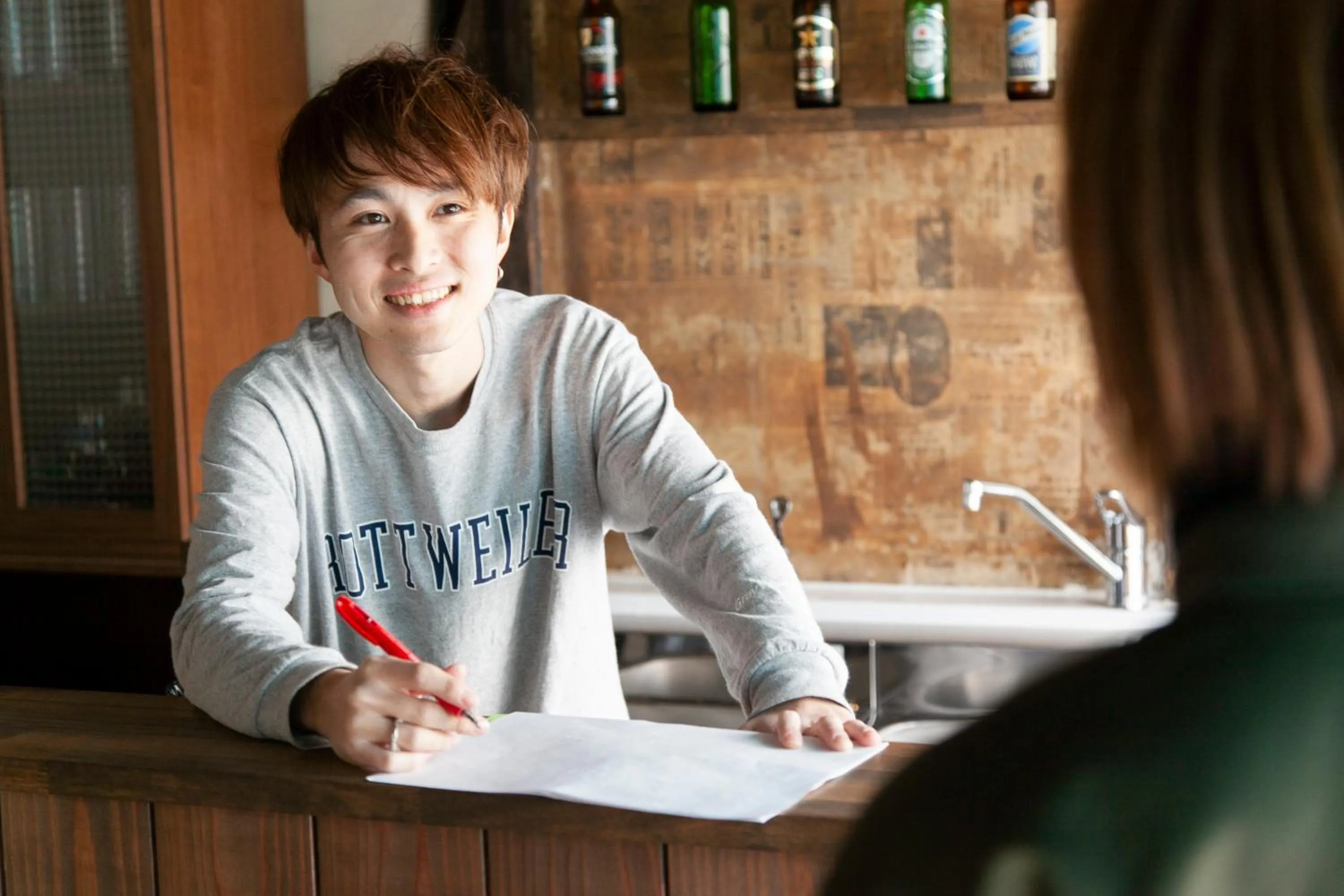 Staff in Fukuoka Guesthouse SHIP