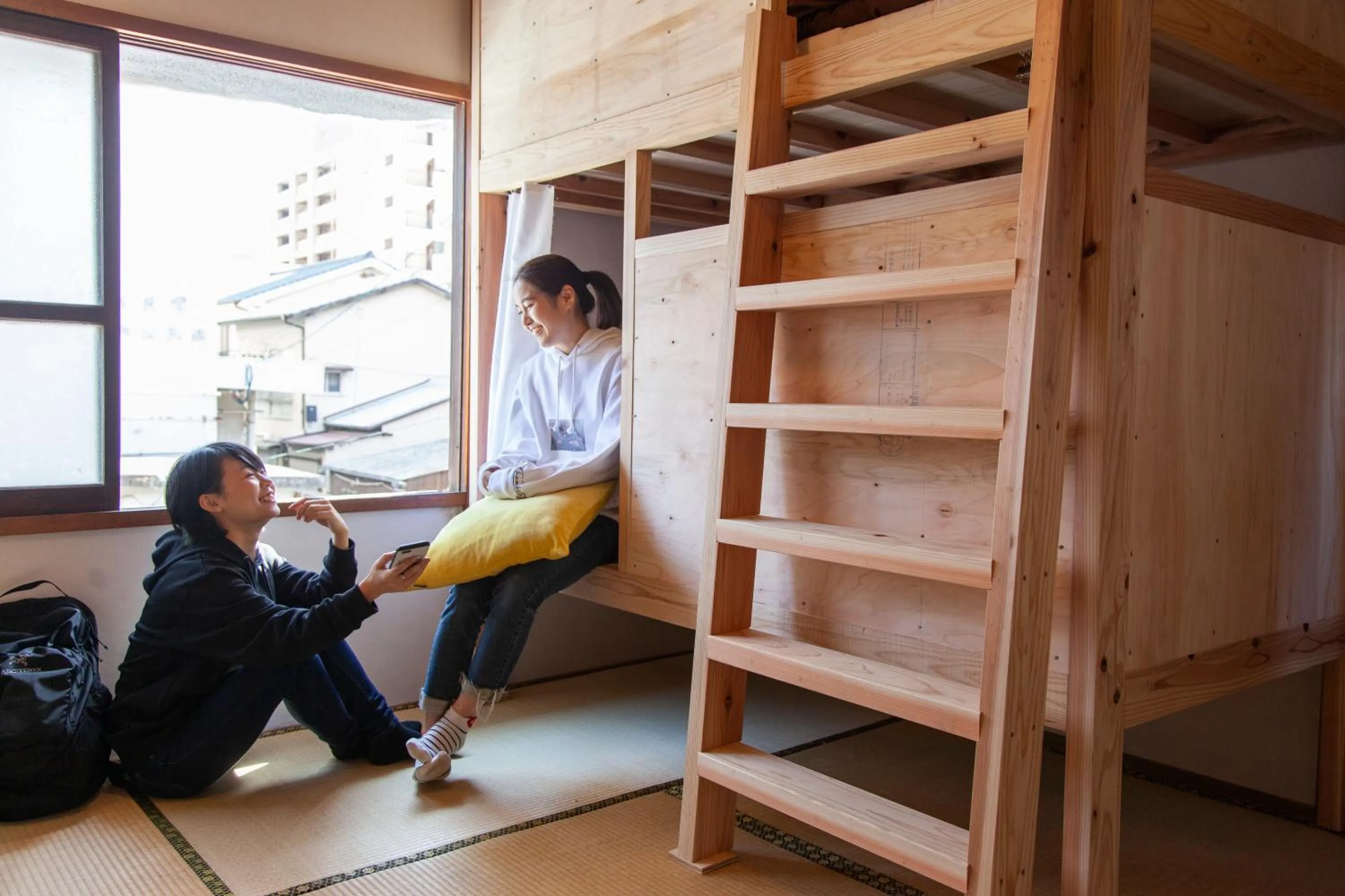 People in Fukuoka Guesthouse SHIP