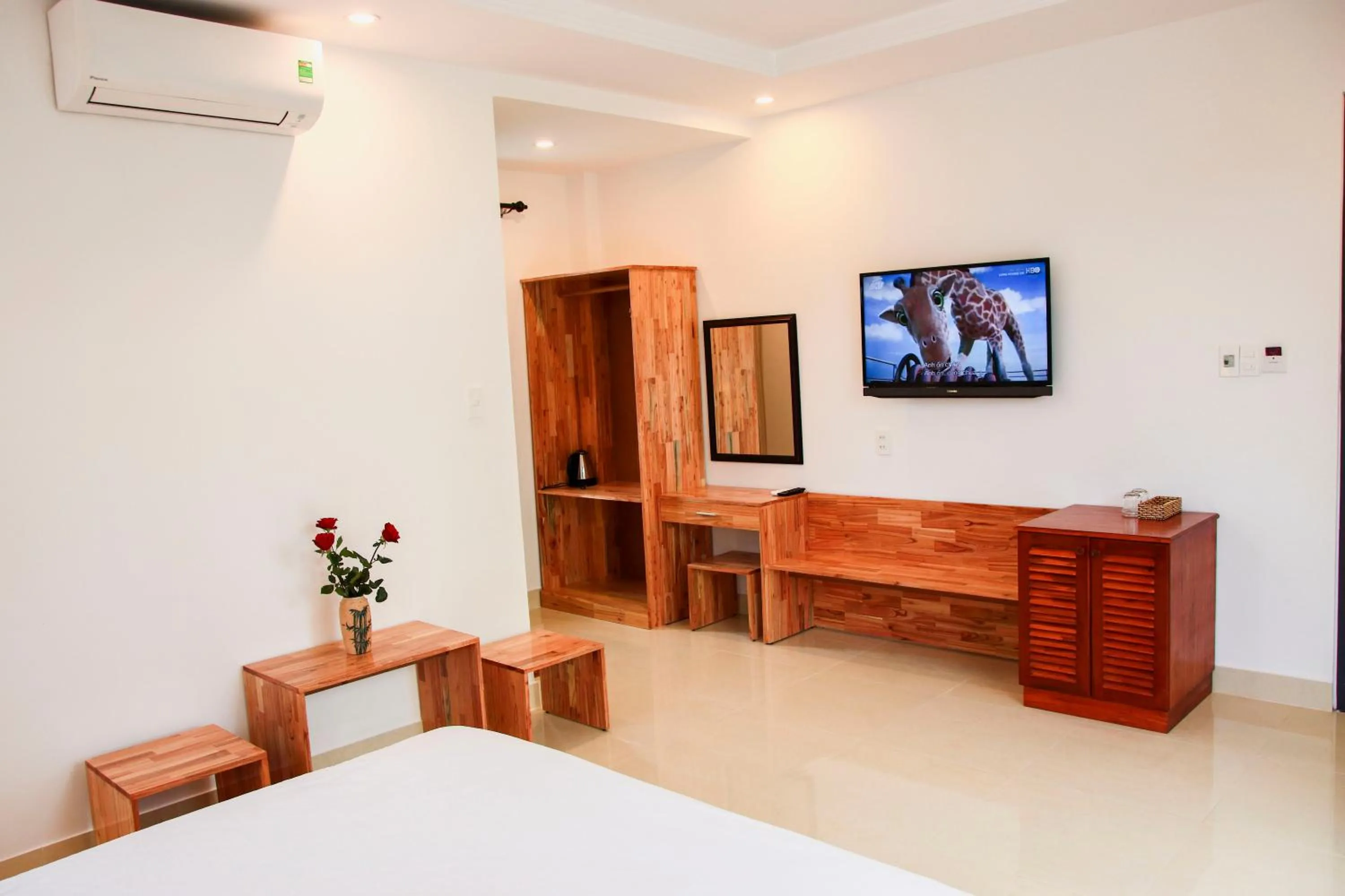 TV and multimedia, Bed in Hoi An New Life Homestay & Villa