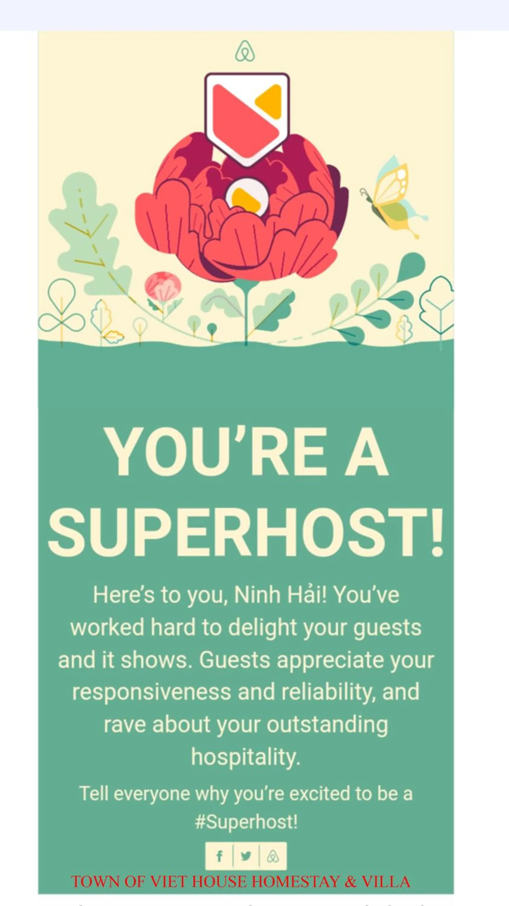 Certificate/Award in Hoi An New Life Homestay & Villa