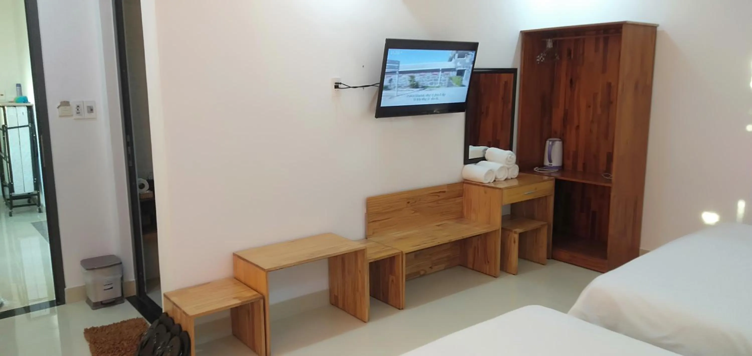 Communal lounge/ TV room, Bed in Hoi An New Life Homestay & Villa