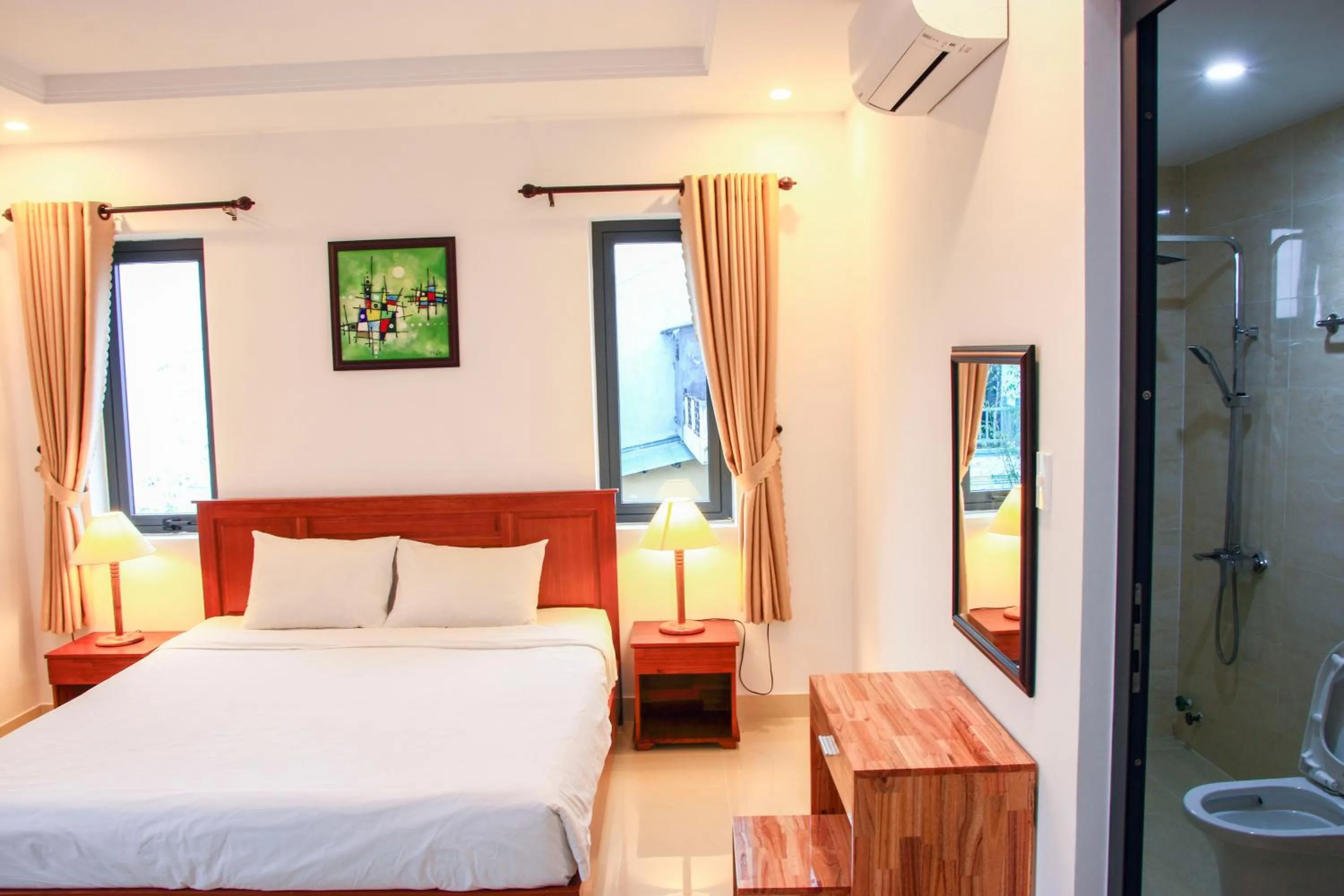 Photo of the whole room, Bed in Hoi An New Life Homestay & Villa