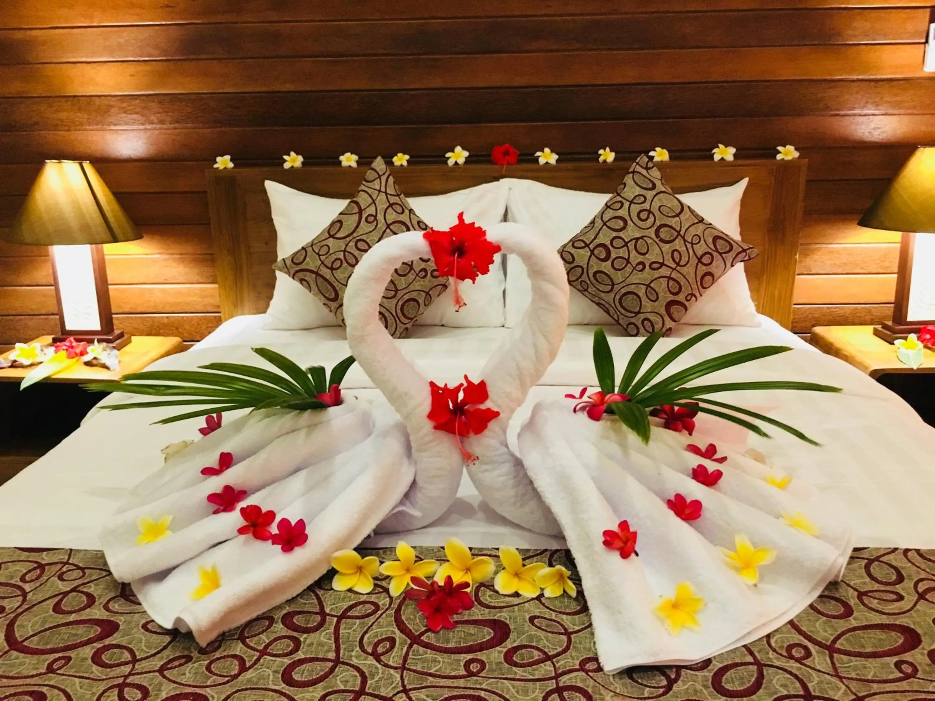 Bed in Karang Agartha Lembongan