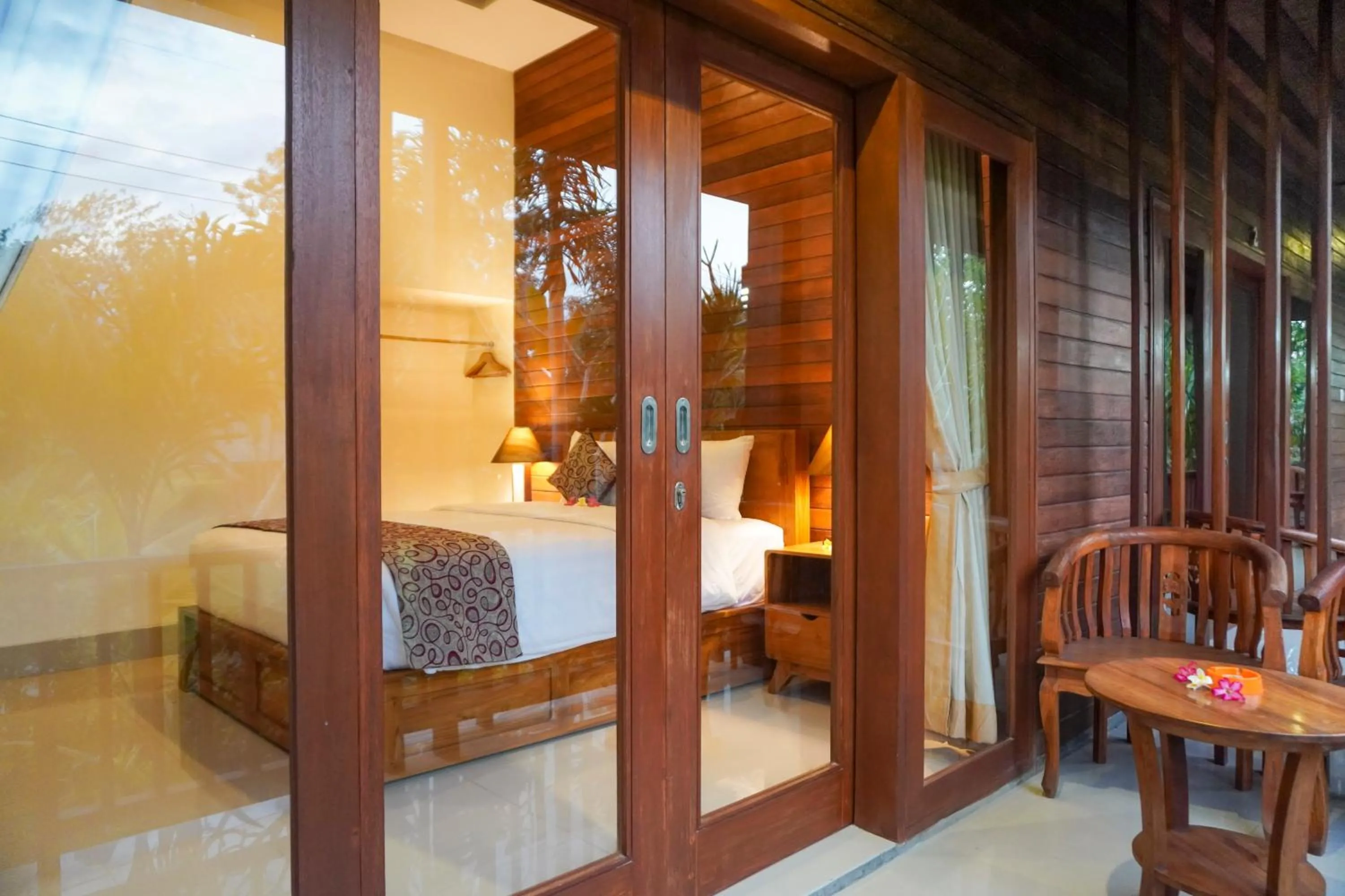 Balcony/Terrace, Bed in Karang Agartha Lembongan