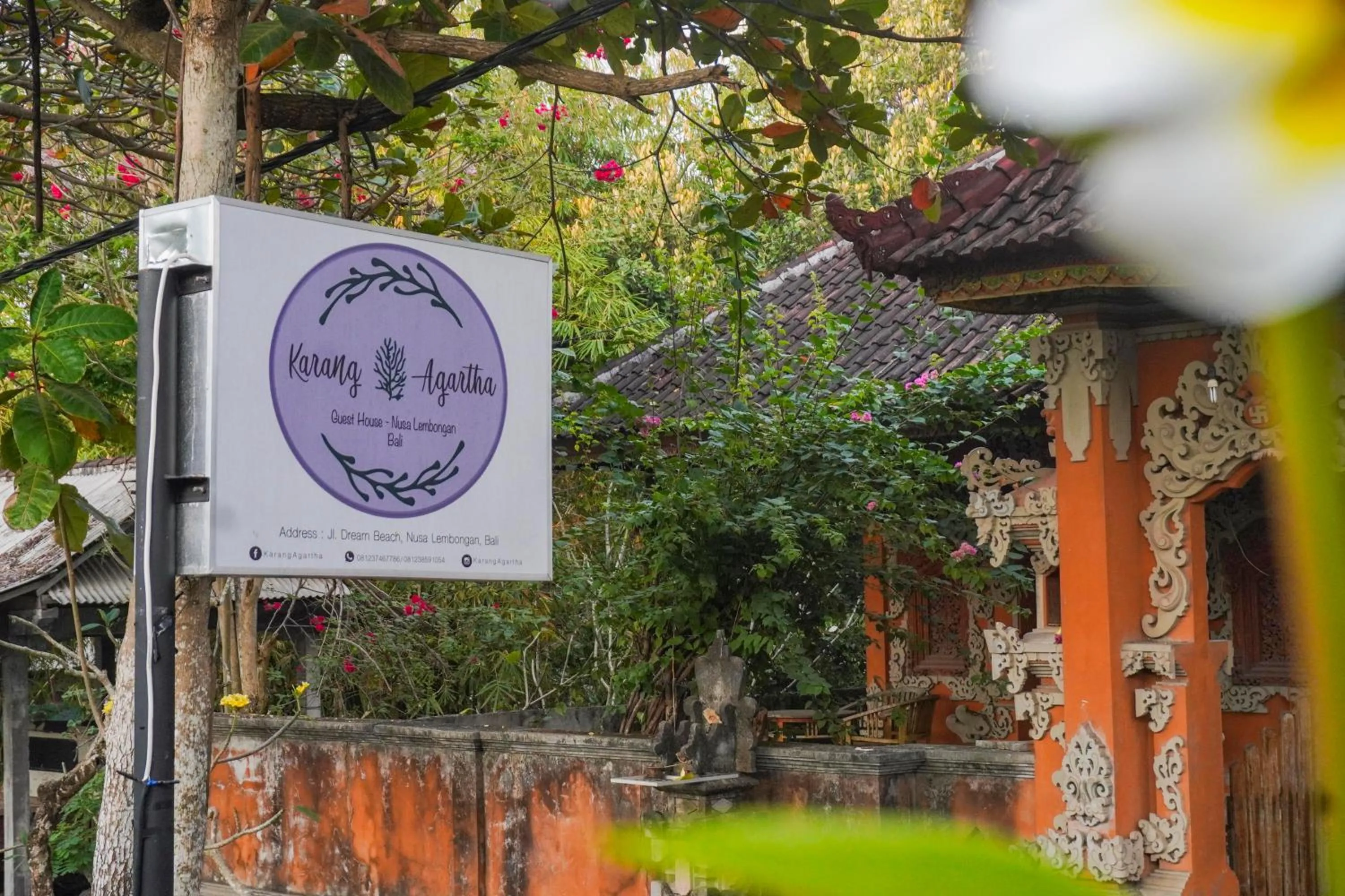 Area and facilities, Property Logo/Sign in Karang Agartha Lembongan