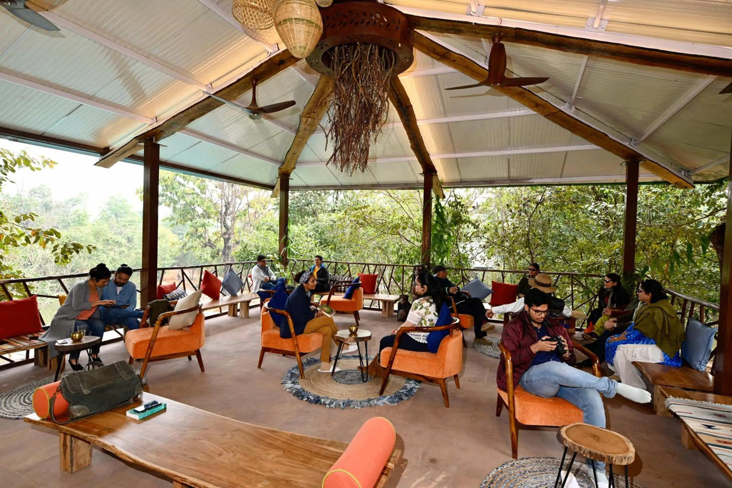 People in Kanha Jungle Camp
