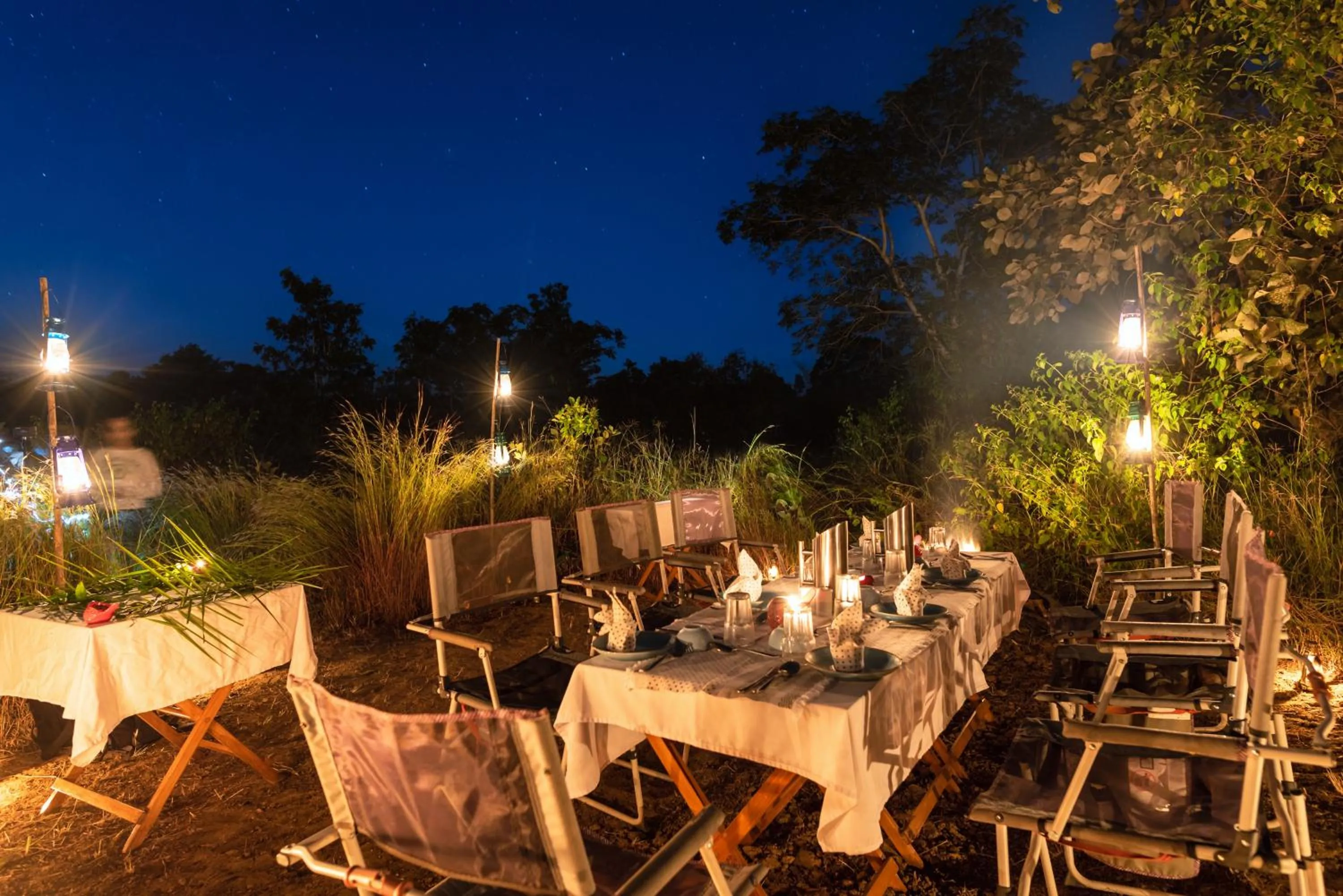 Restaurant/places to eat in Kanha Jungle Camp