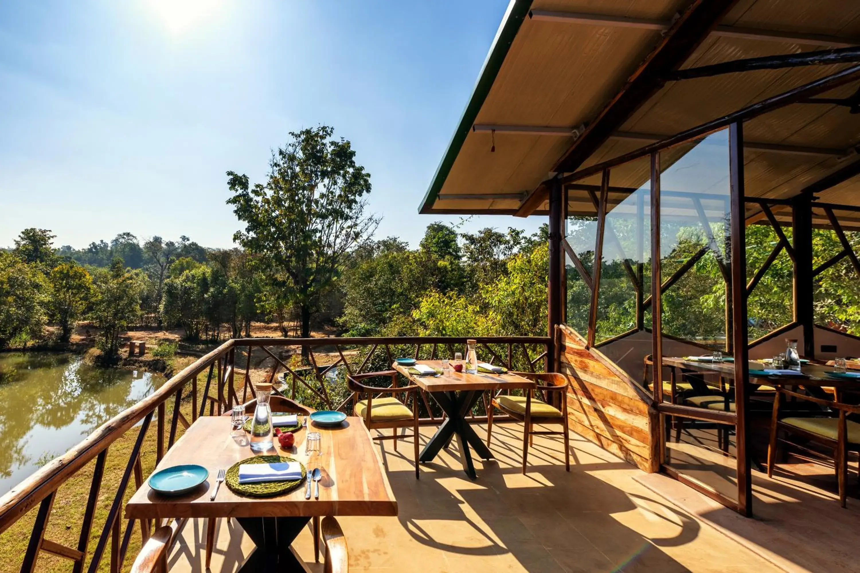 Restaurant/places to eat in Kanha Jungle Camp Restaurant/places to eat in Kanha Jungle Camp