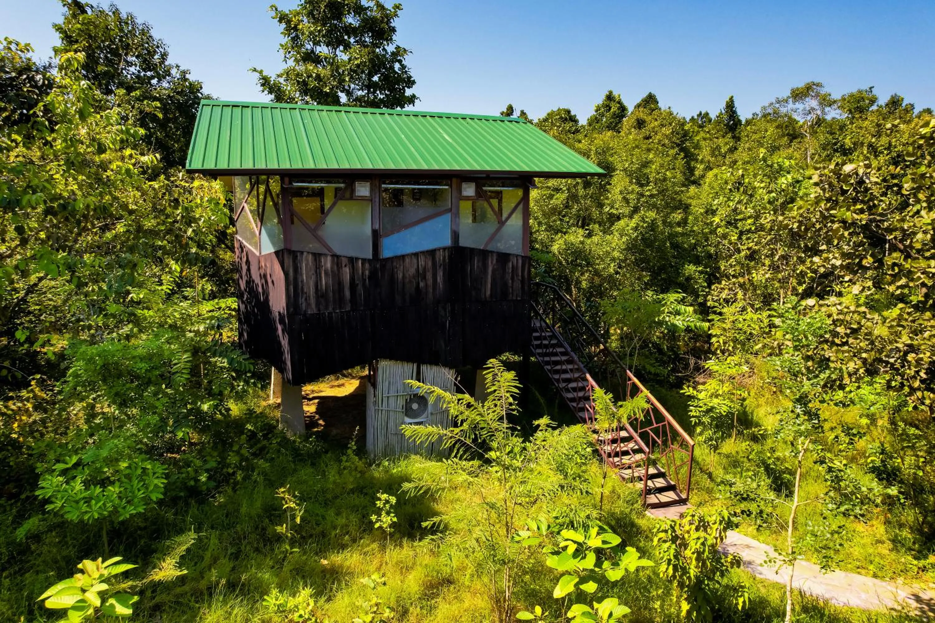 Natural landscape in Kanha Jungle Camp