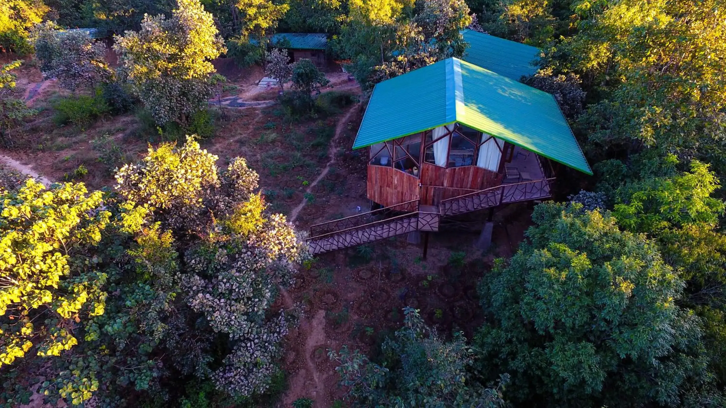 Property building in Kanha Jungle Camp Property building in Kanha Jungle Camp
