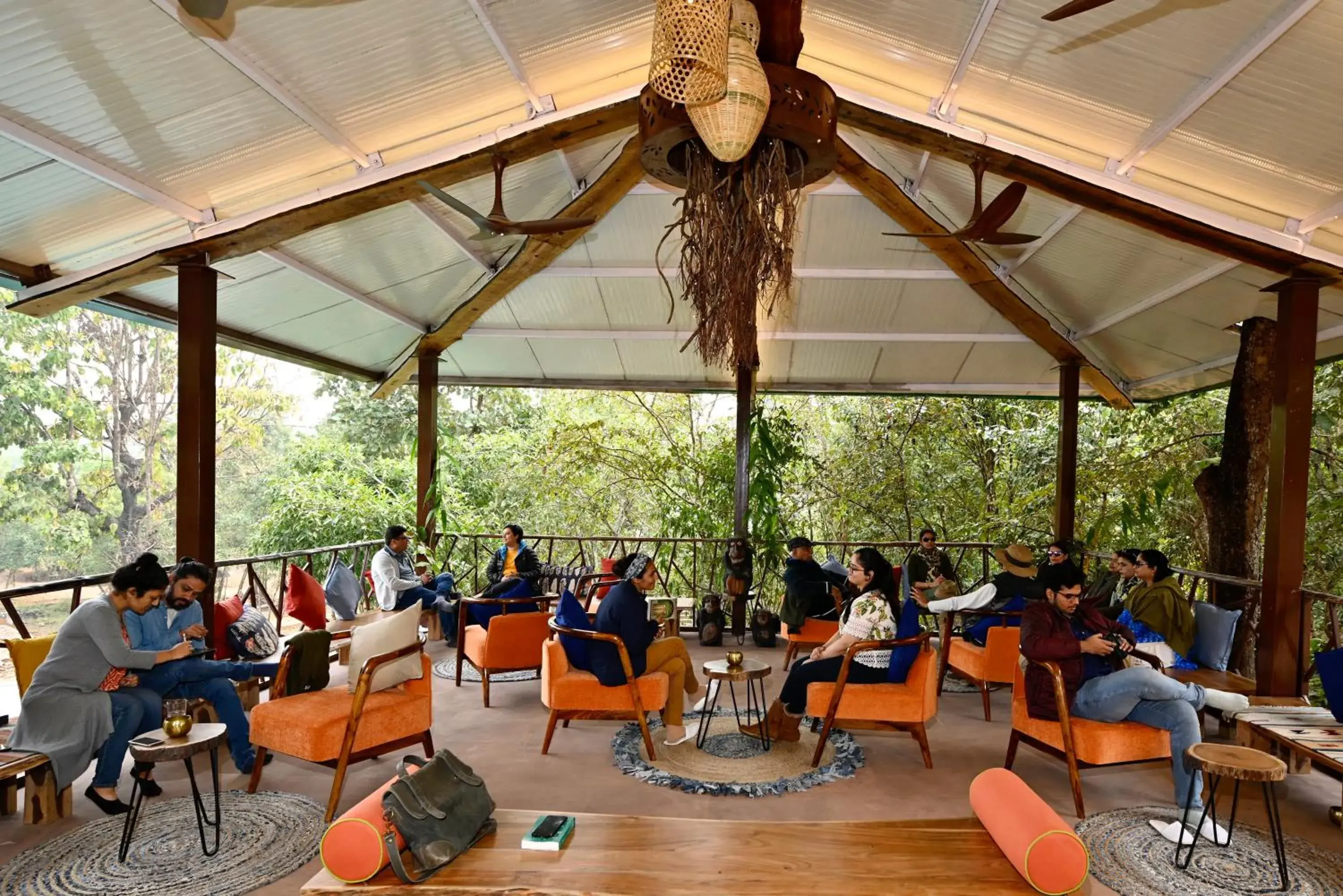 Restaurant/places to eat in Kanha Jungle Camp Restaurant/places to eat in Kanha Jungle Camp