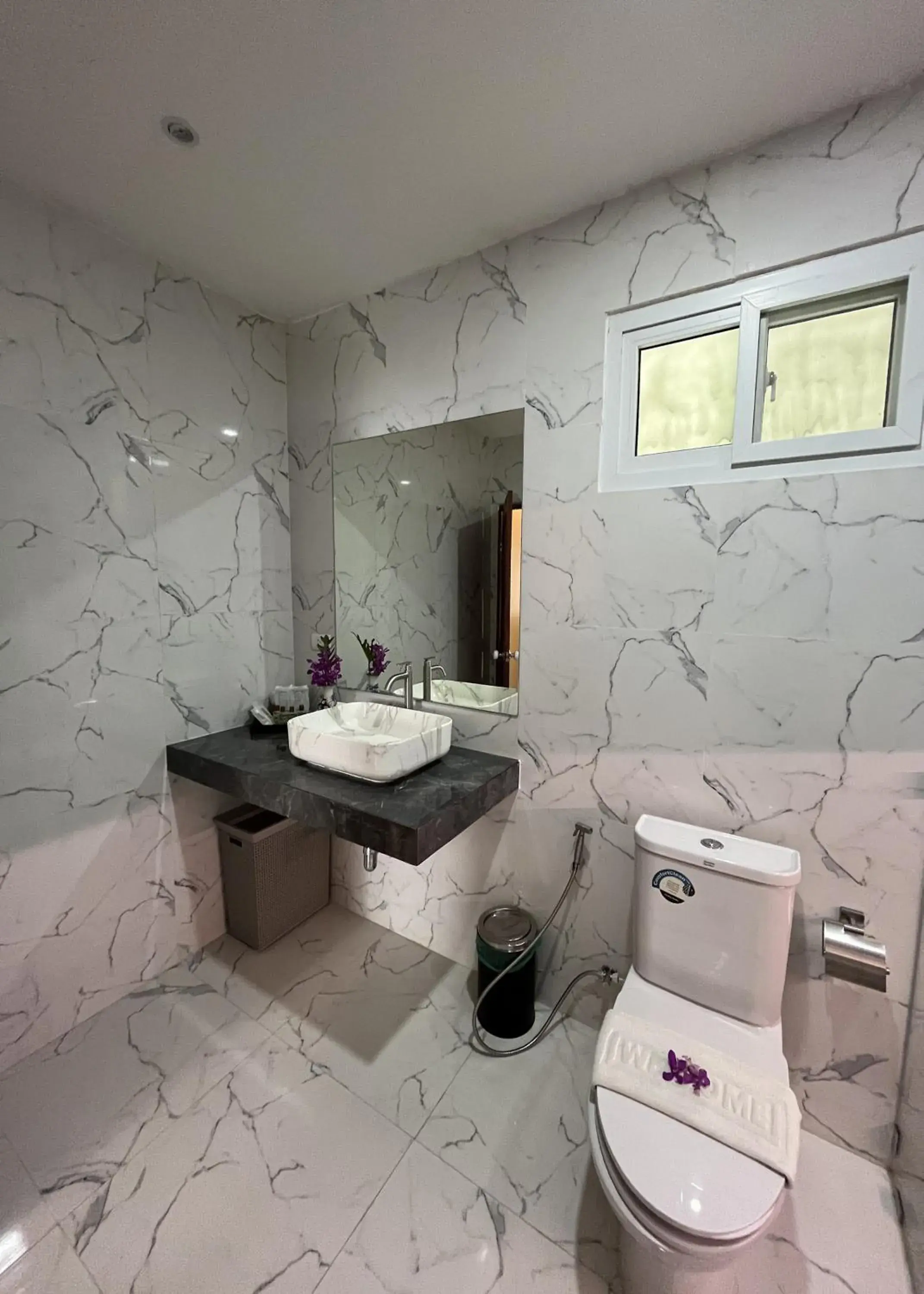 Bathroom in Ginis Beach Resort Bathroom in Ginis Beach Resort