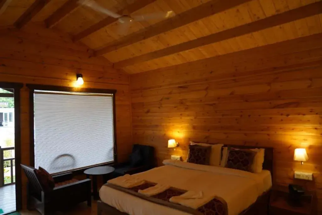 Bedroom, Bed in Golden Sands Resort, Morjim Bedroom, Bed in Golden Sands Resort, Morjim