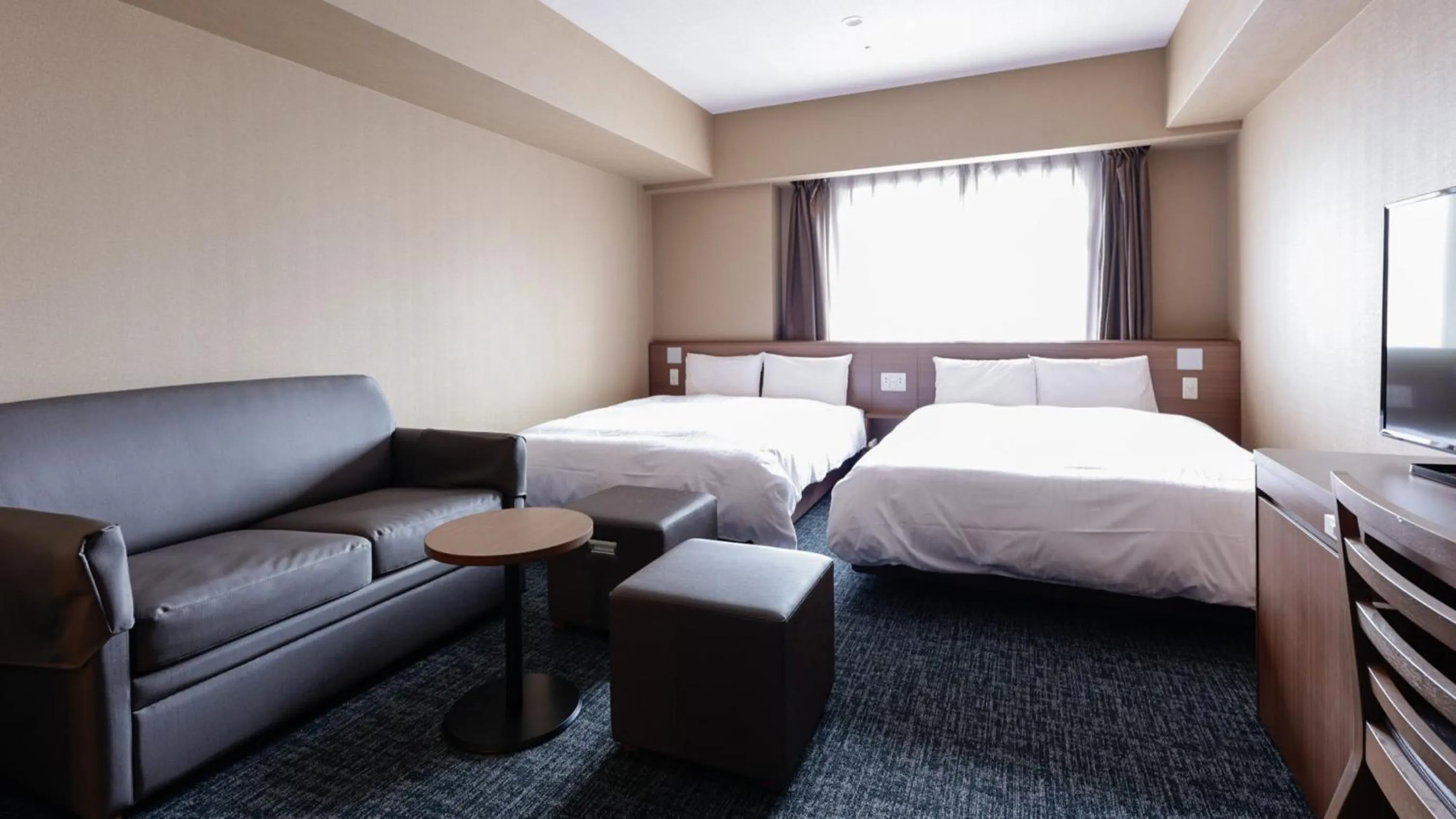 Bed in Dormy Inn Kobe Motomachi Natural Hot Springs