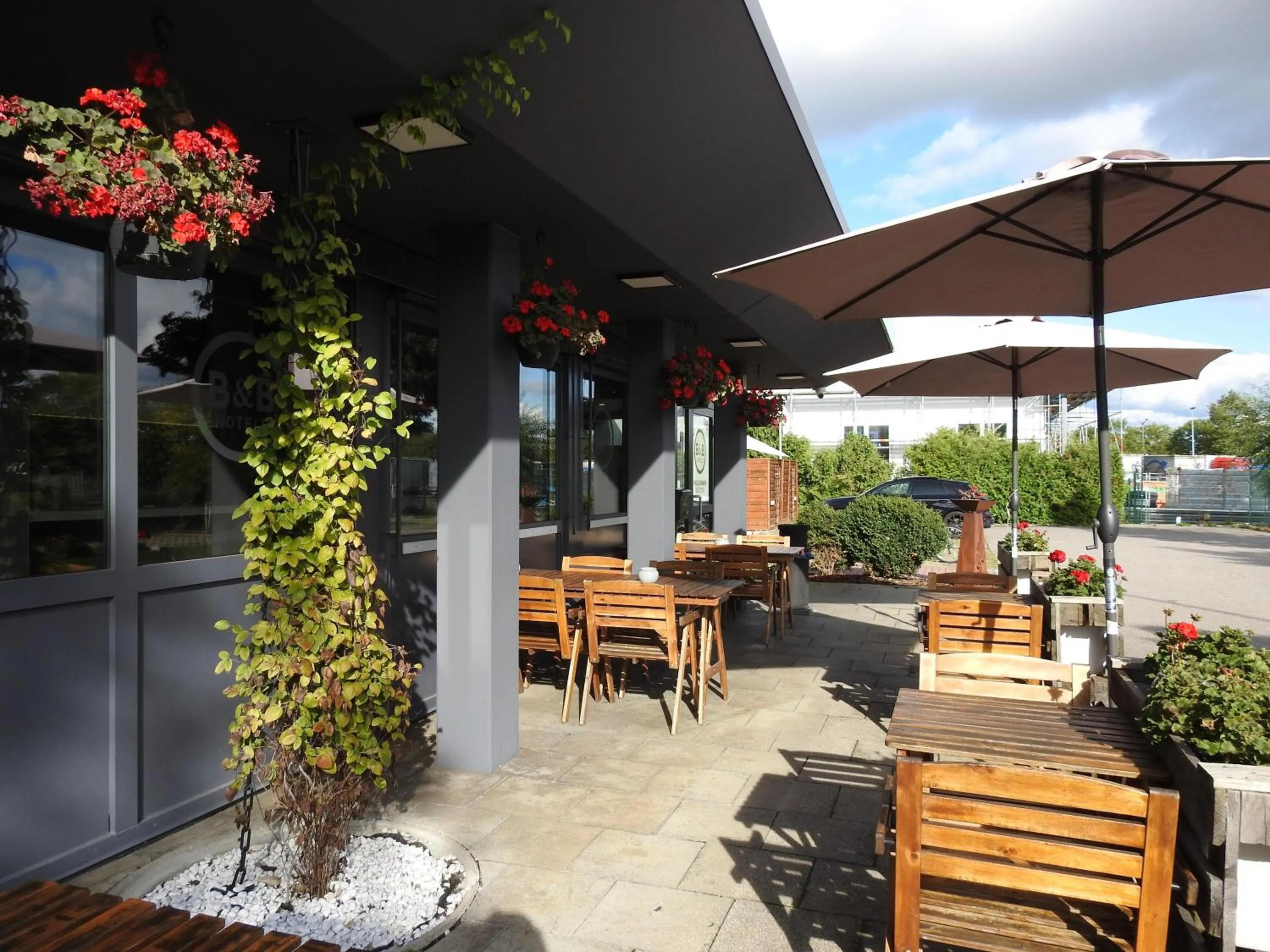 Balcony/Terrace in B&B HOTEL Regensburg-Ost