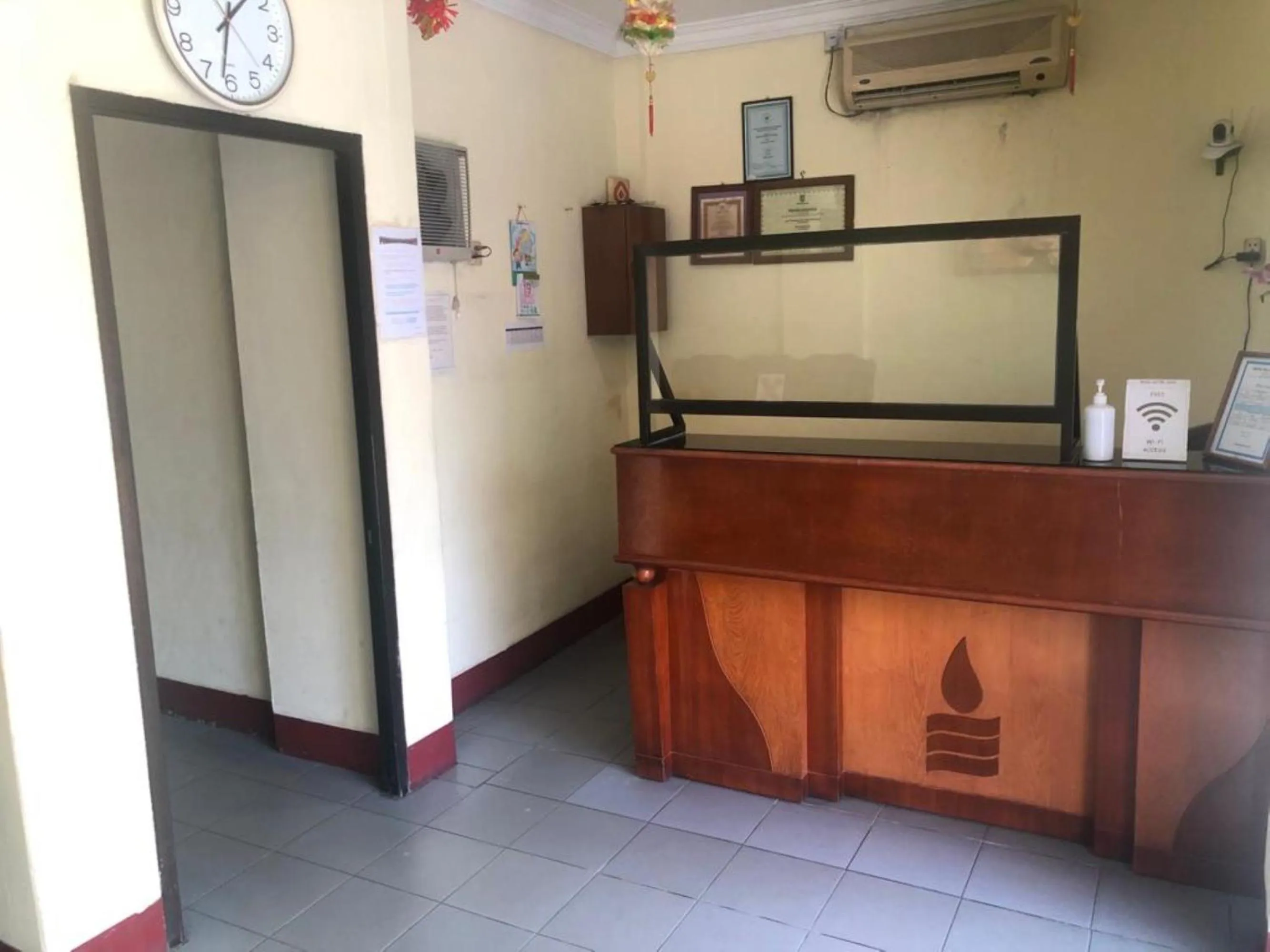 Lobby or reception in Hotel Pelita Terang