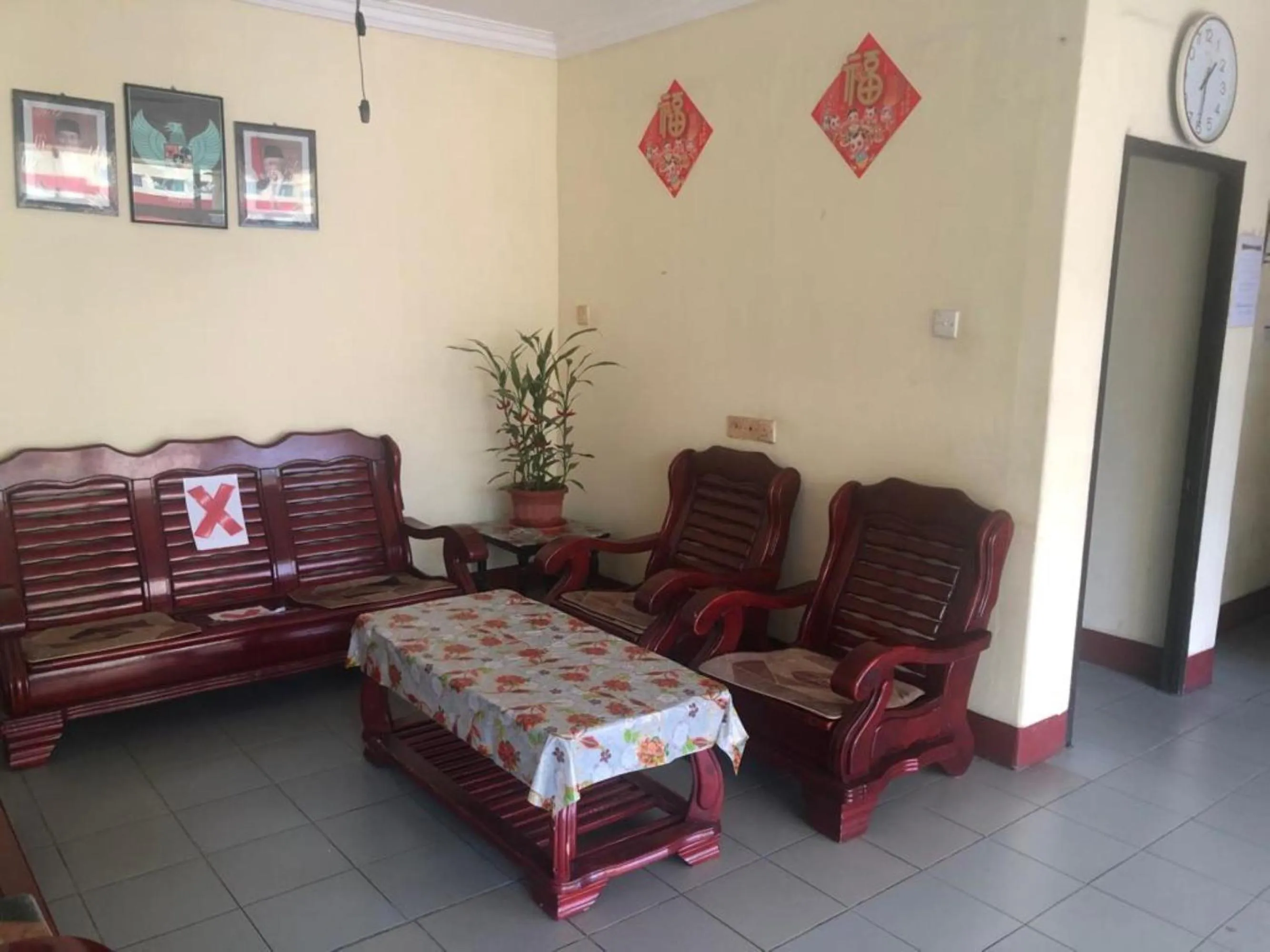 Lobby or reception in Hotel Pelita Terang