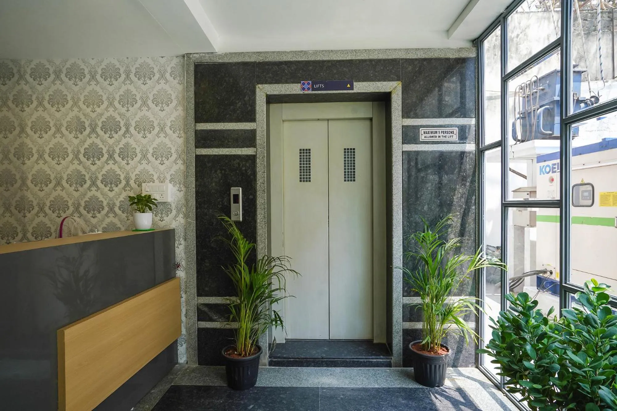 elevator in FabHotel Serenity - Nr AIG Hospital, Gachibowli