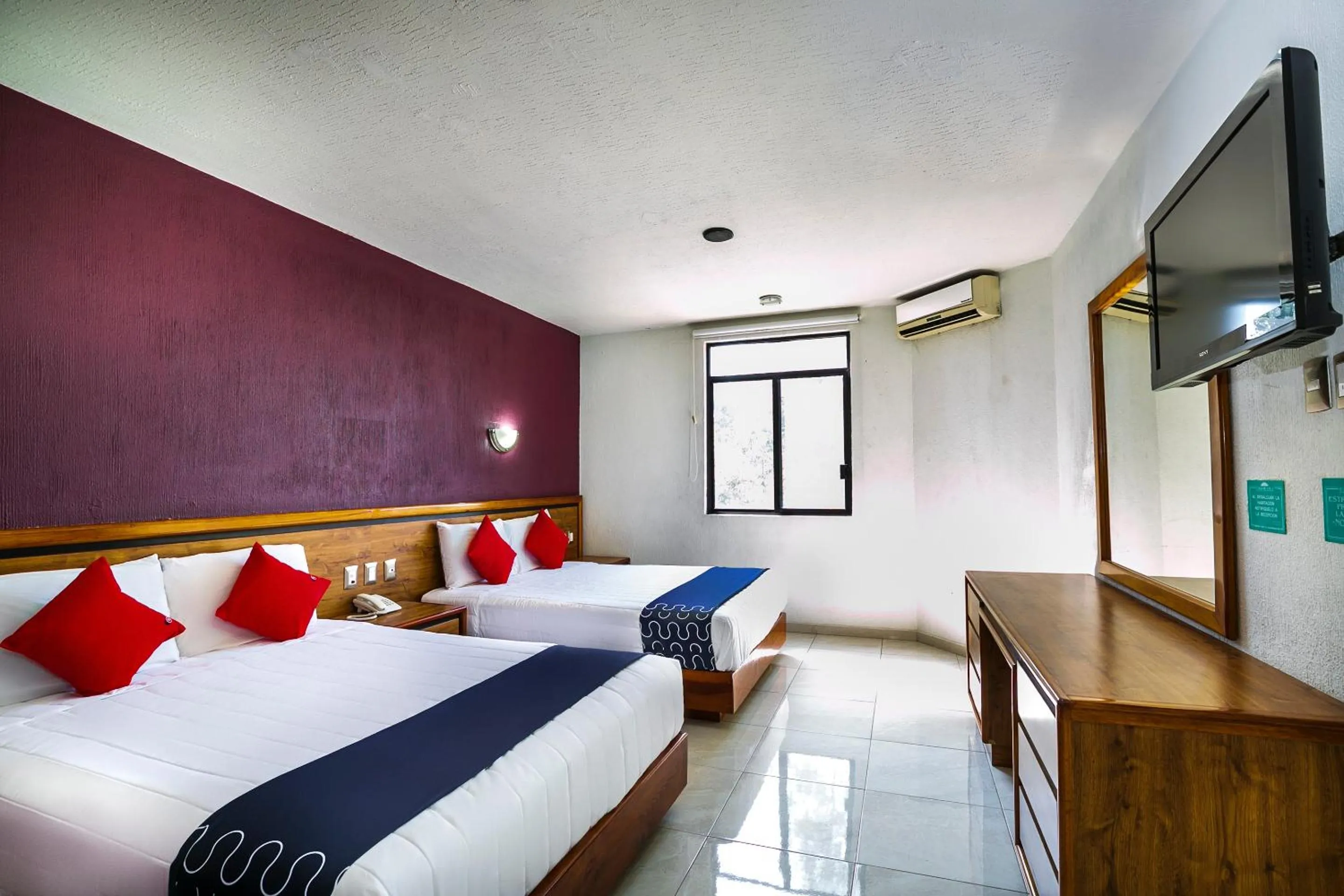 Bedroom, Bed in Capital O Hotel Casa Blanca, Morelia