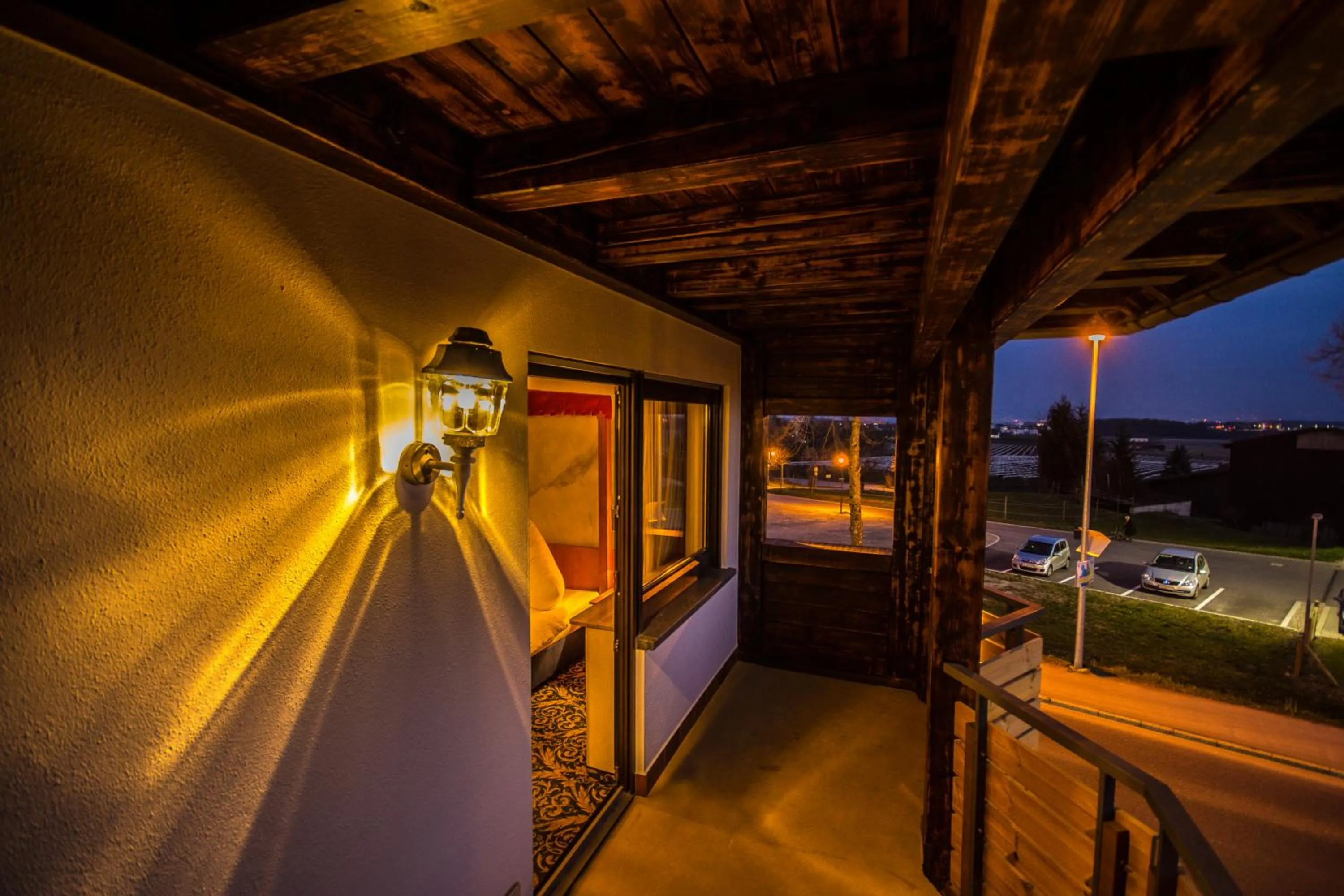 Night, Bed in Hotel-Restaurant Alpha