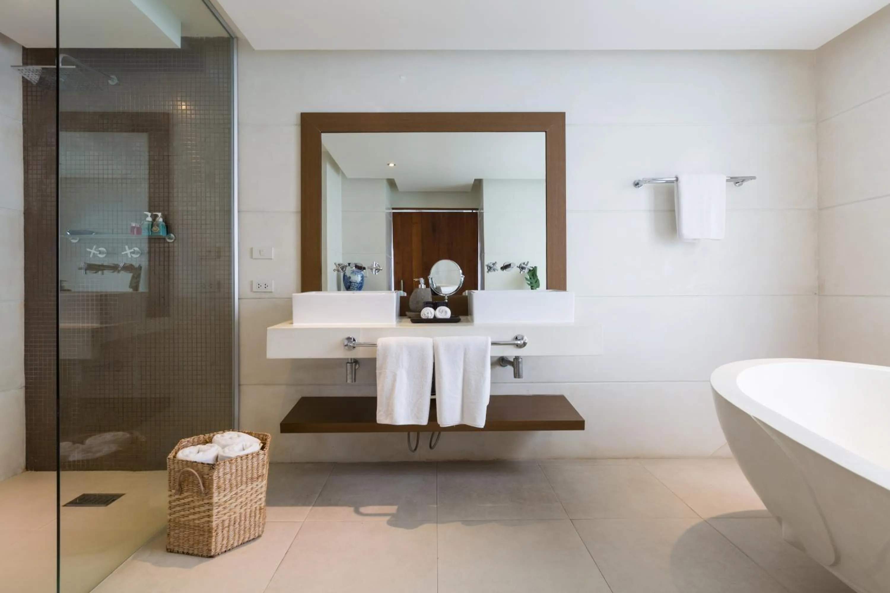 Shower in Villa Samayra - An Oceanfront Pool Villa, Koh Samui