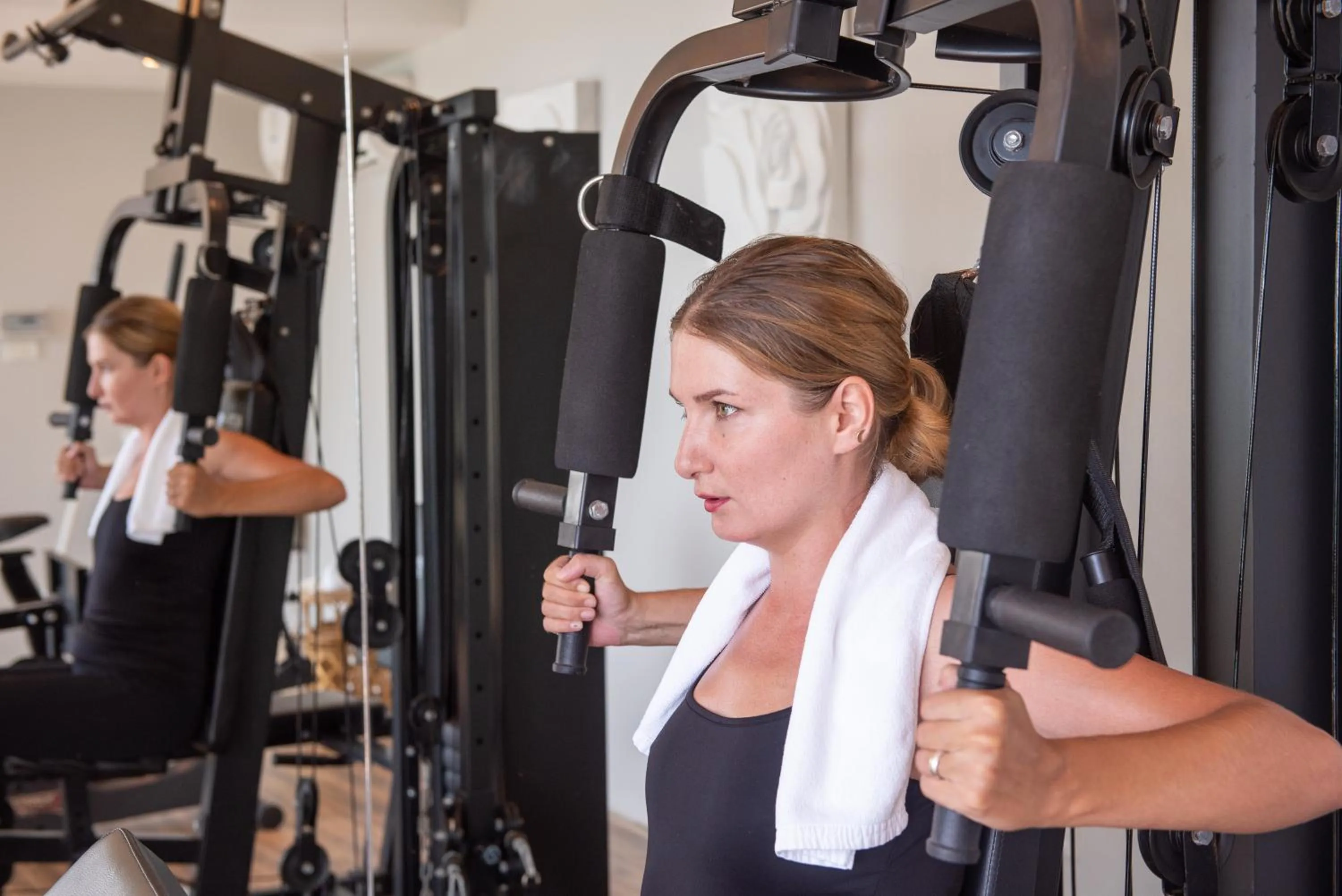 Fitness centre/facilities in Villa Samayra - An Oceanfront Pool Villa, Koh Samui