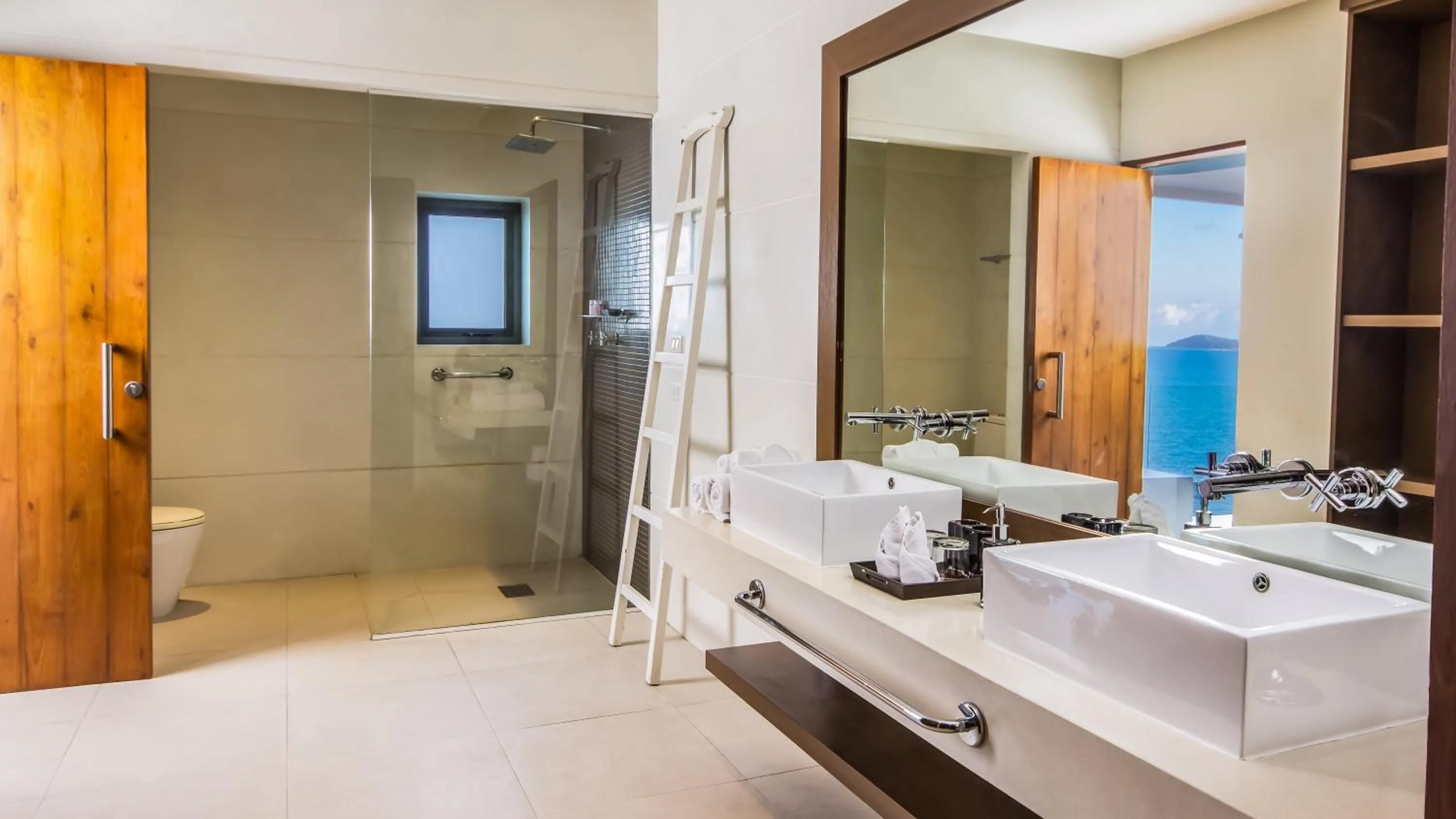 Shower in Villa Samayra - An Oceanfront Pool Villa, Koh Samui