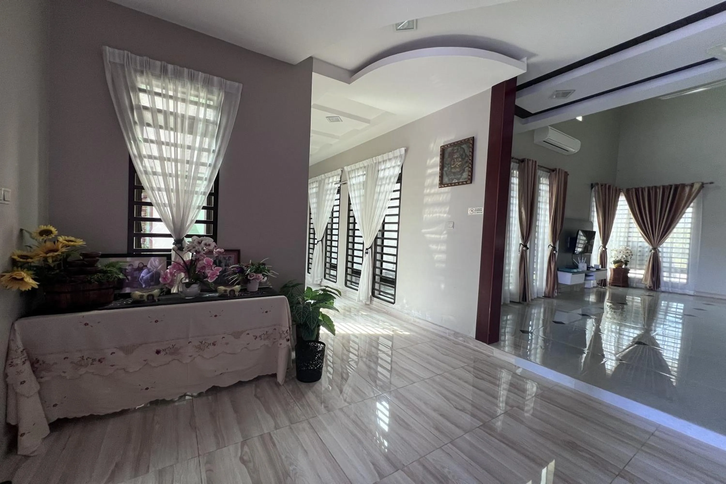 Living room in Nurbayu Chalet, Kemaman