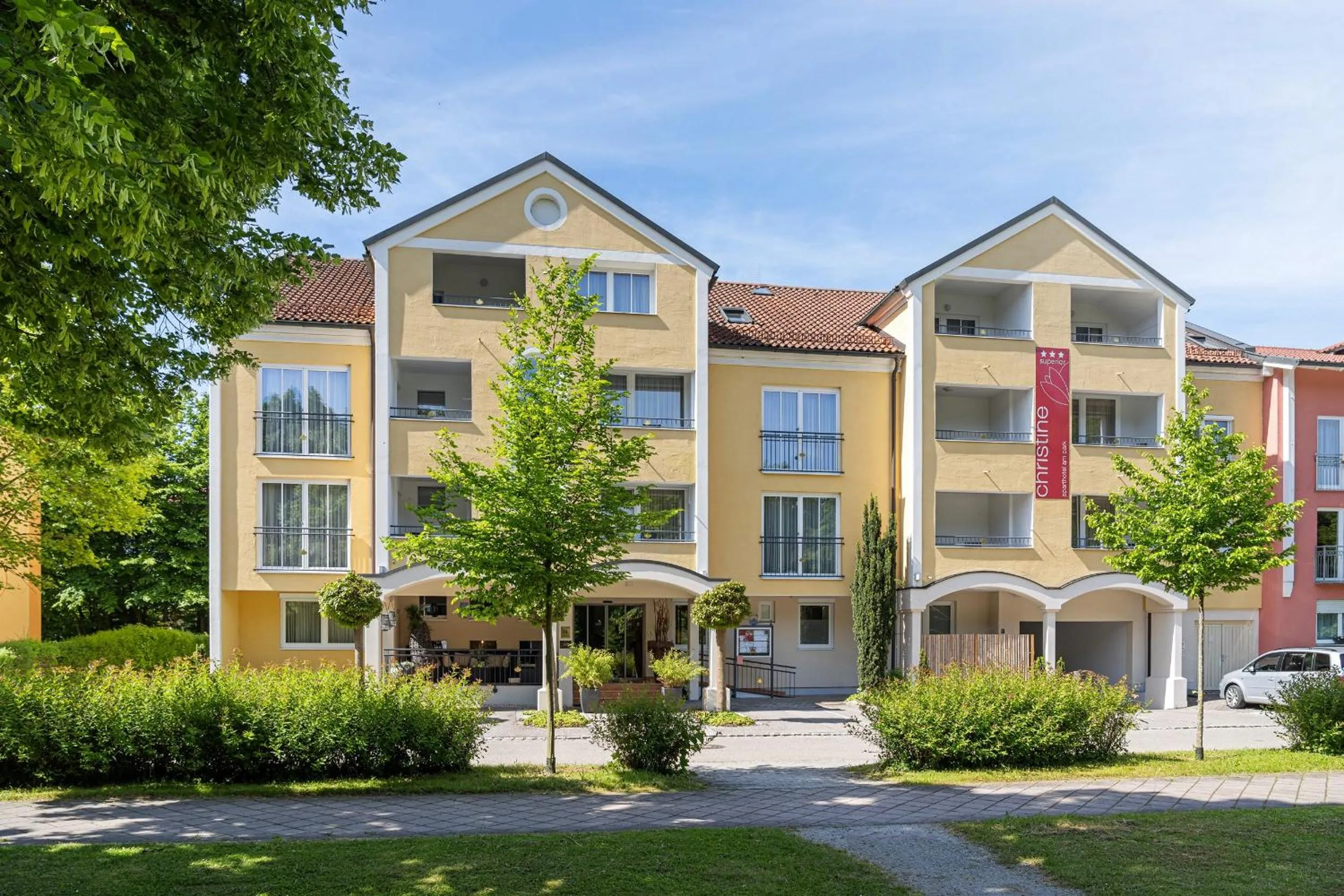 Property building in Aparthotel Christine