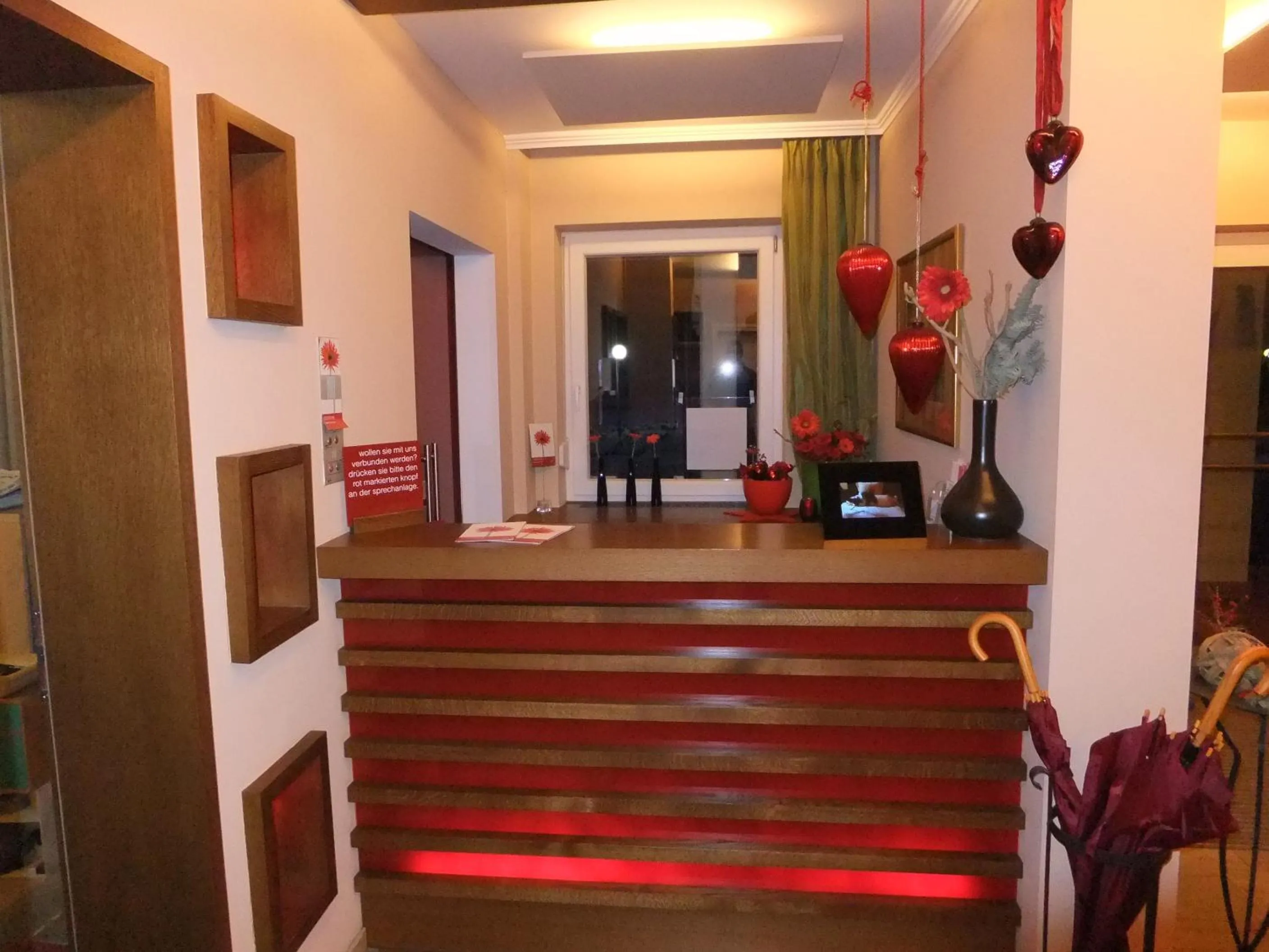 Lobby or reception in Aparthotel Christine