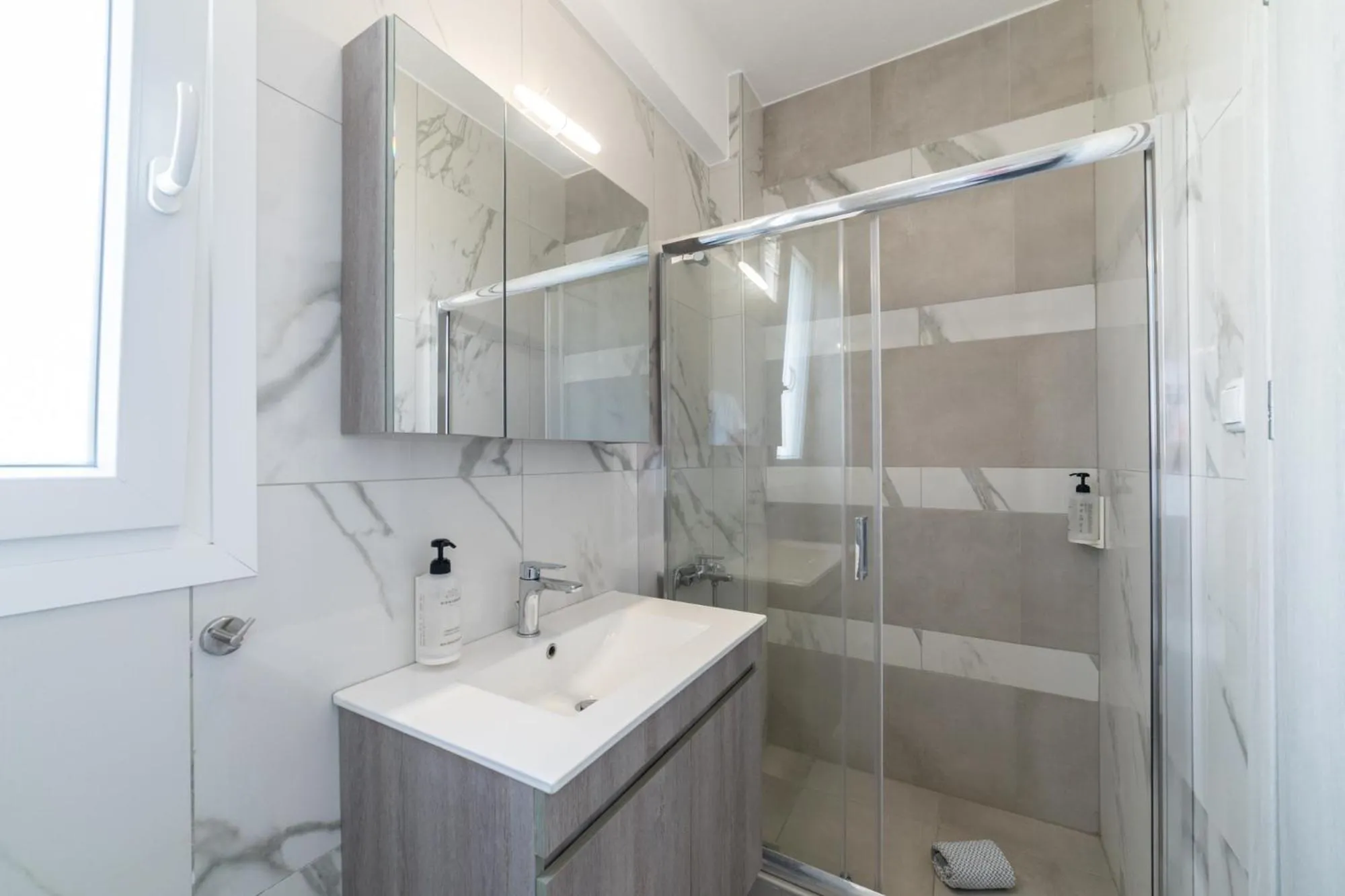 Shower in Thalassa & Thalassa Prive Residential Complex