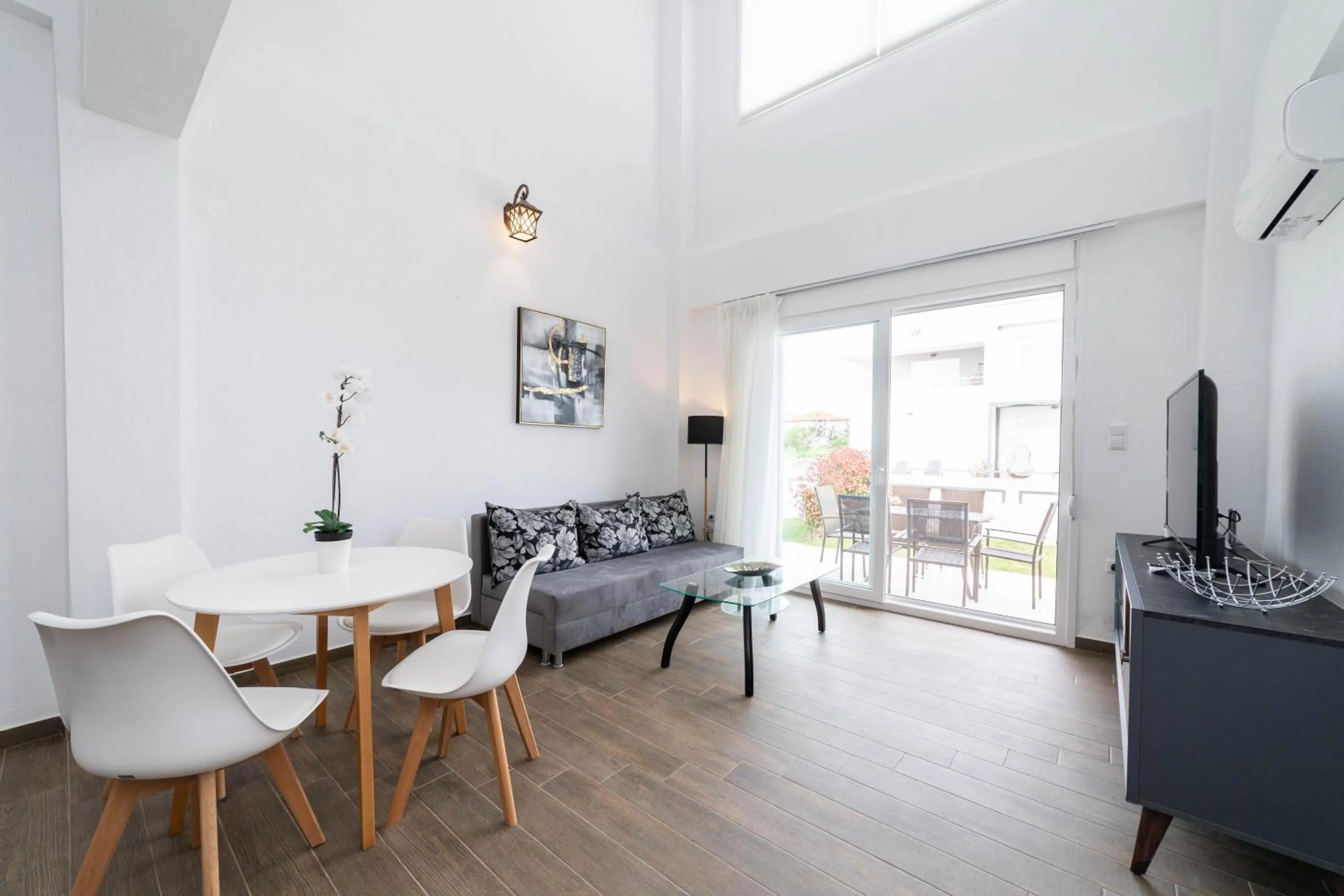 Living room in Thalassa & Thalassa Prive Residential Complex