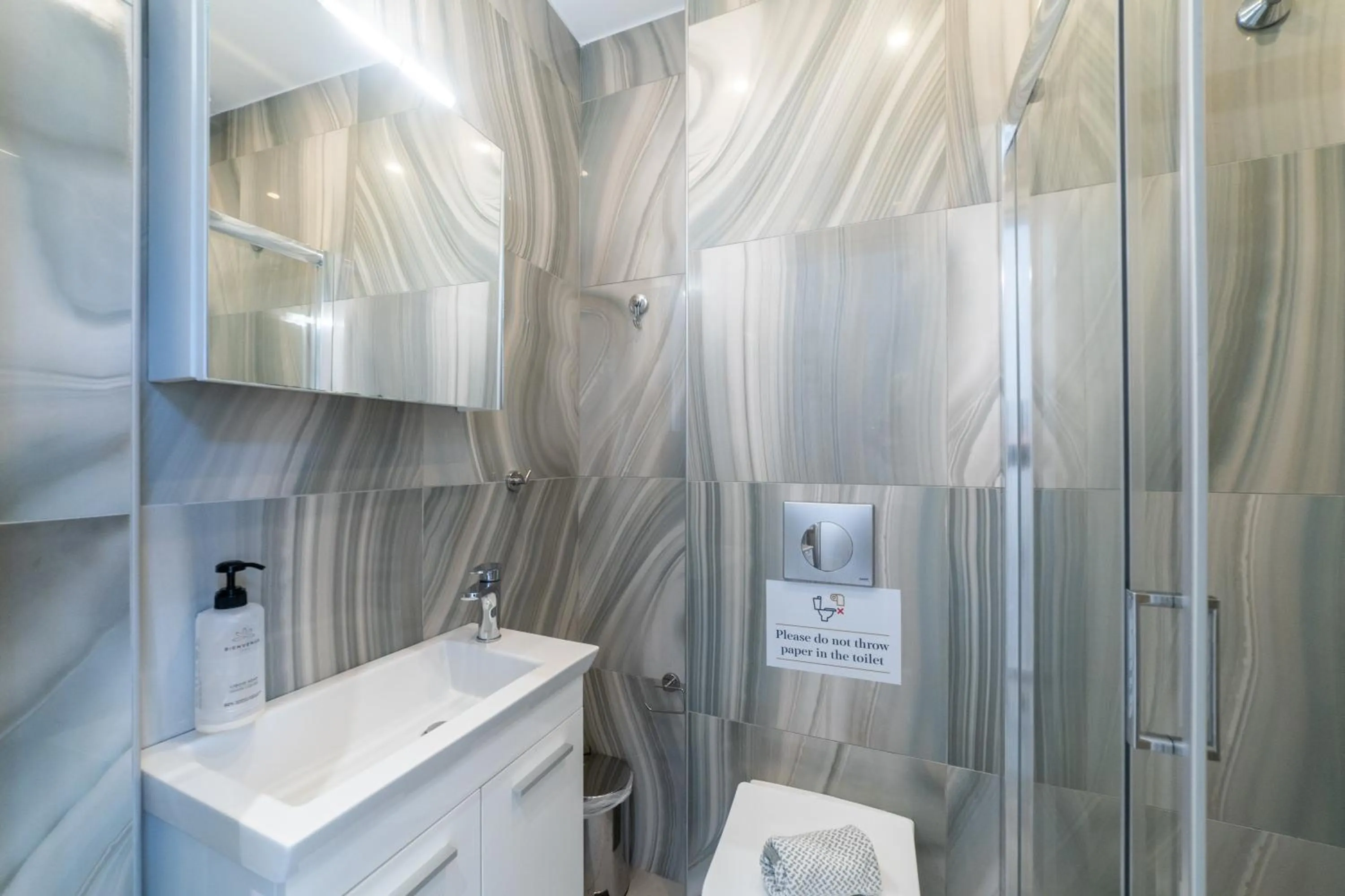 Bathroom in Thalassa & Thalassa Prive Residential Complex