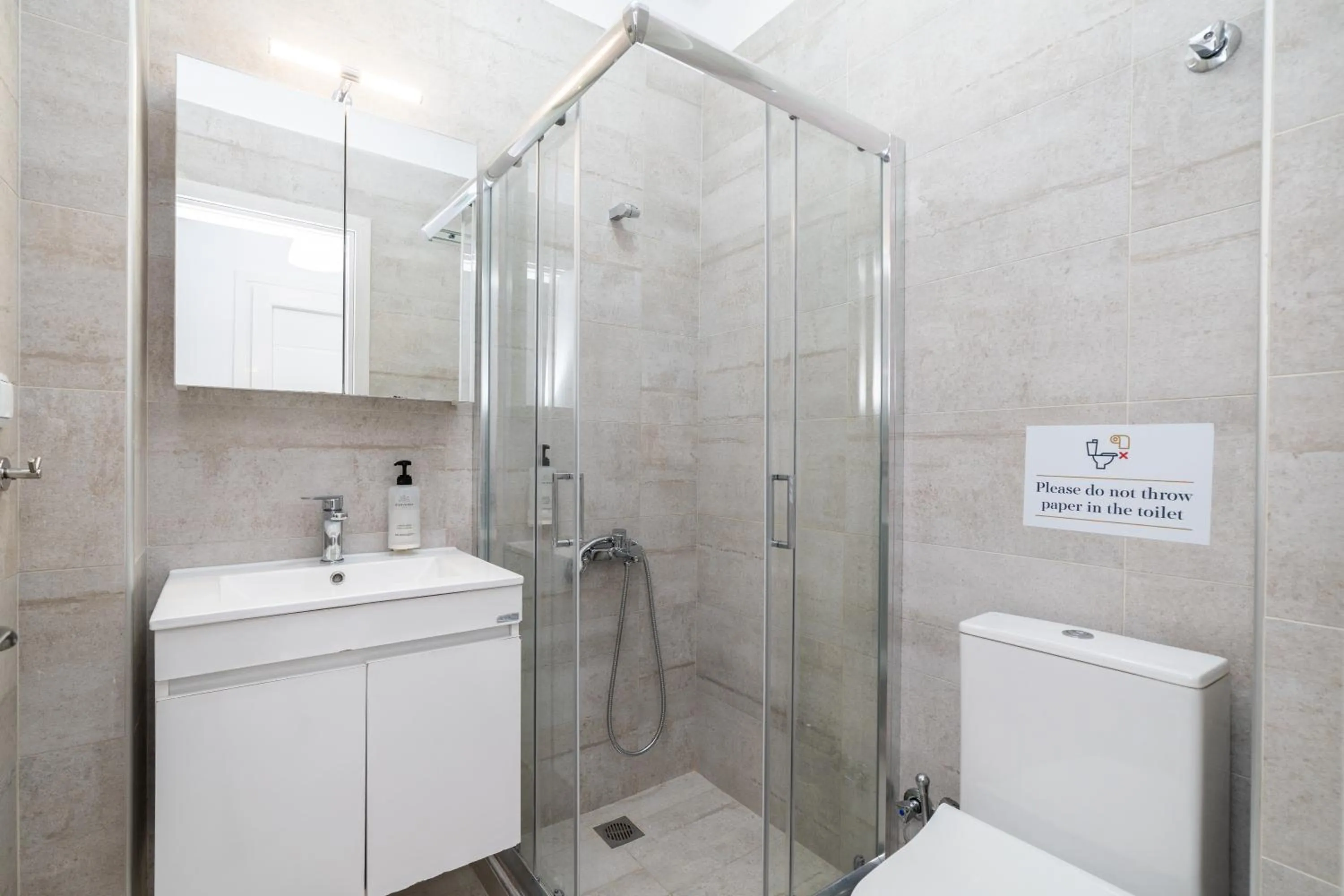 Shower in Thalassa & Thalassa Prive Residential Complex