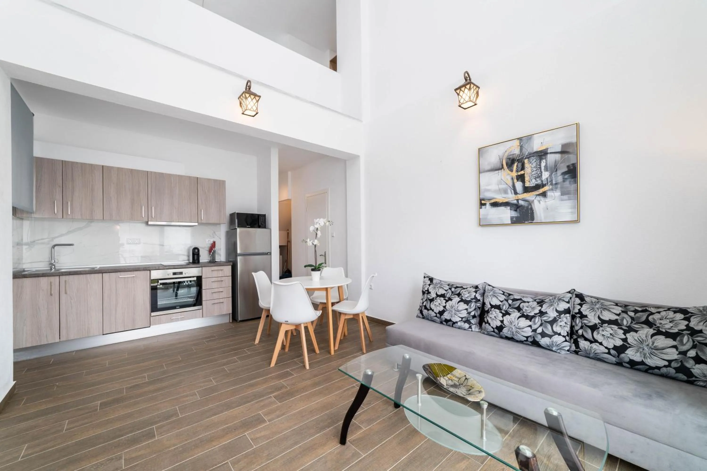 Living room in Thalassa & Thalassa Prive Residential Complex