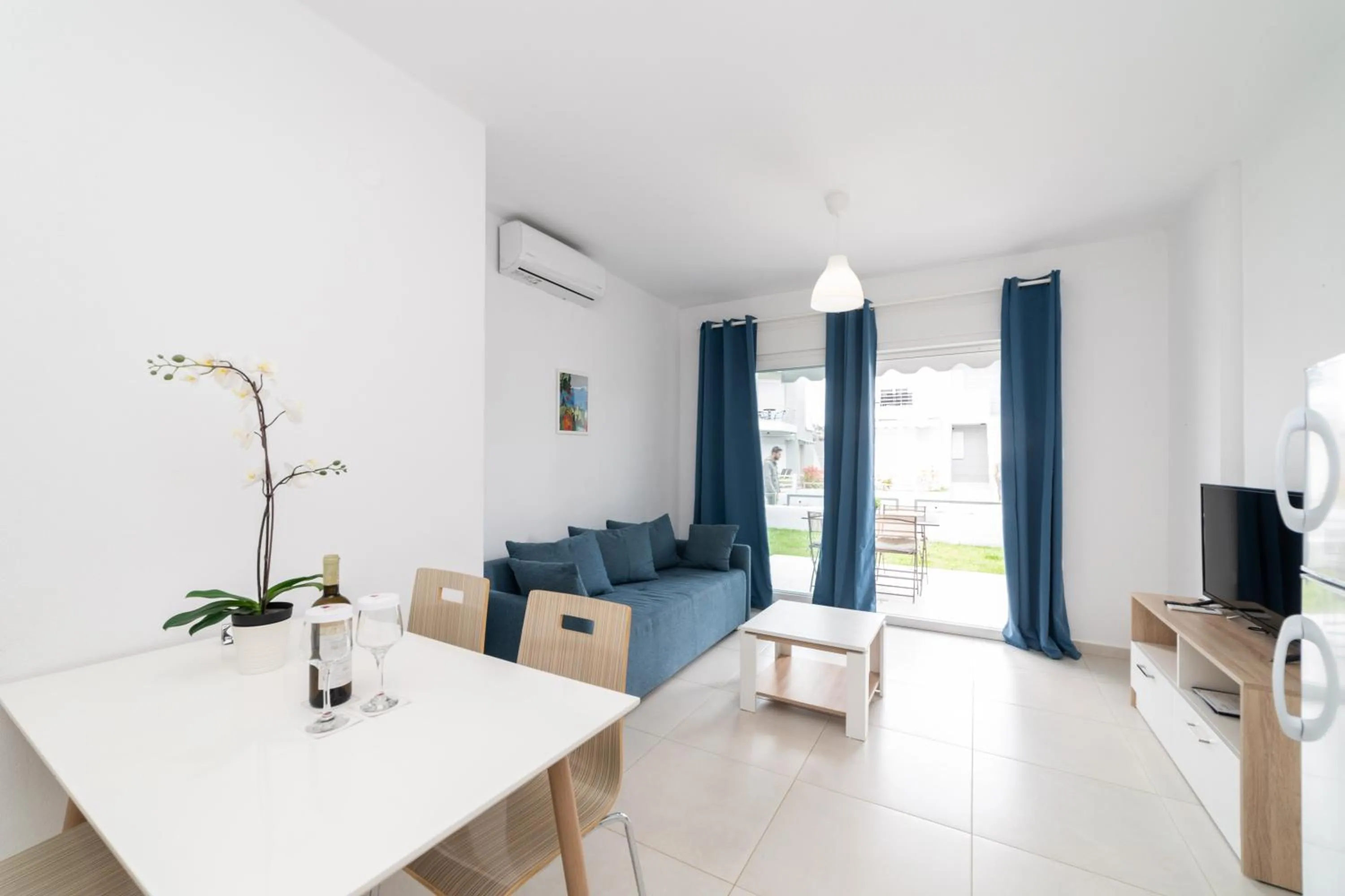 Living room in Thalassa & Thalassa Prive Residential Complex