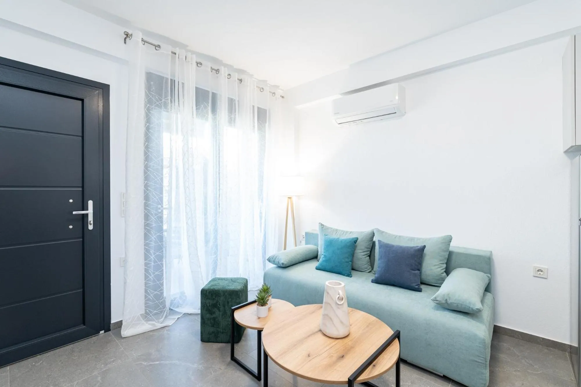 Living room in Thalassa & Thalassa Prive Residential Complex
