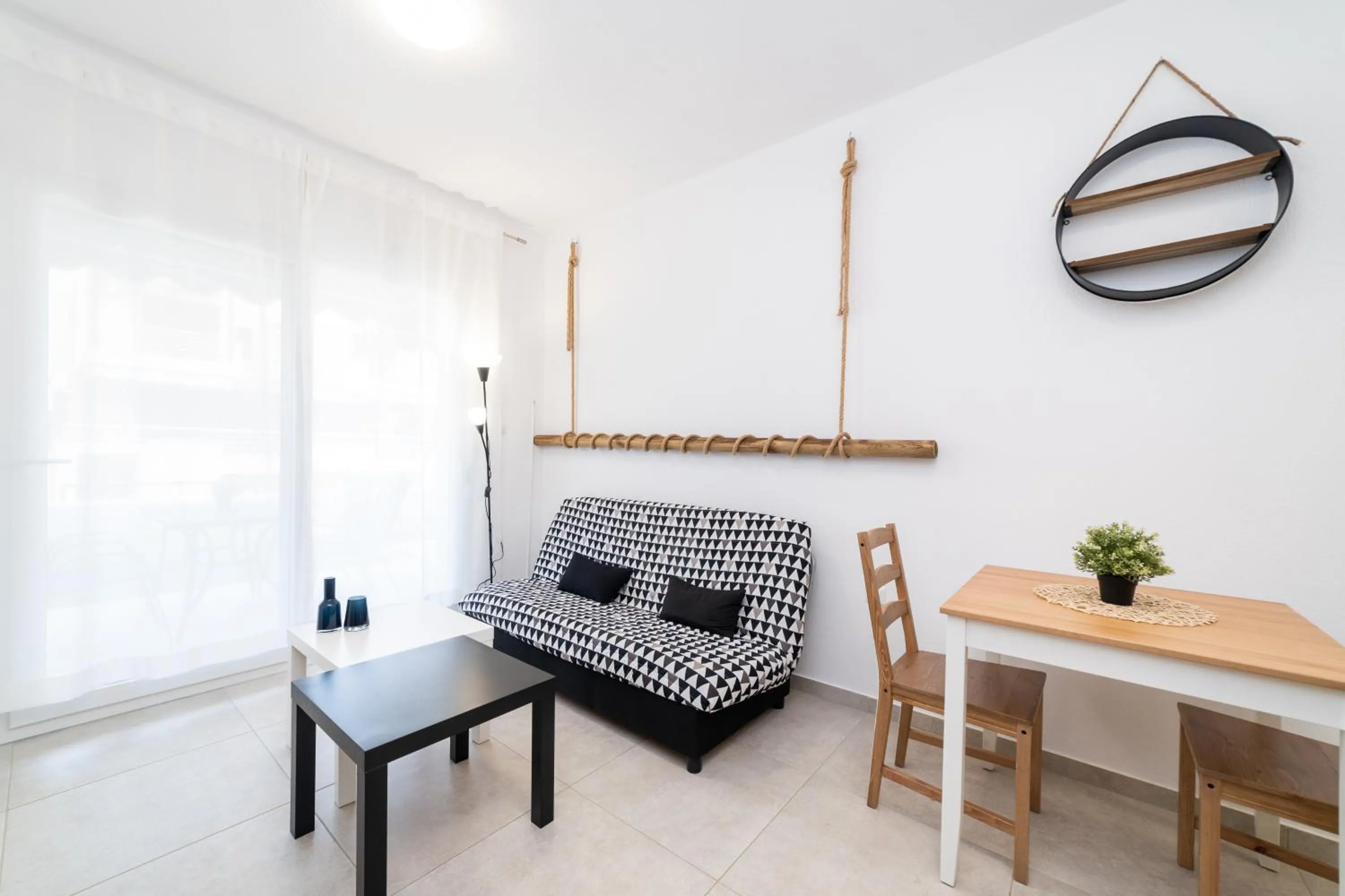 Living room in Thalassa & Thalassa Prive Residential Complex