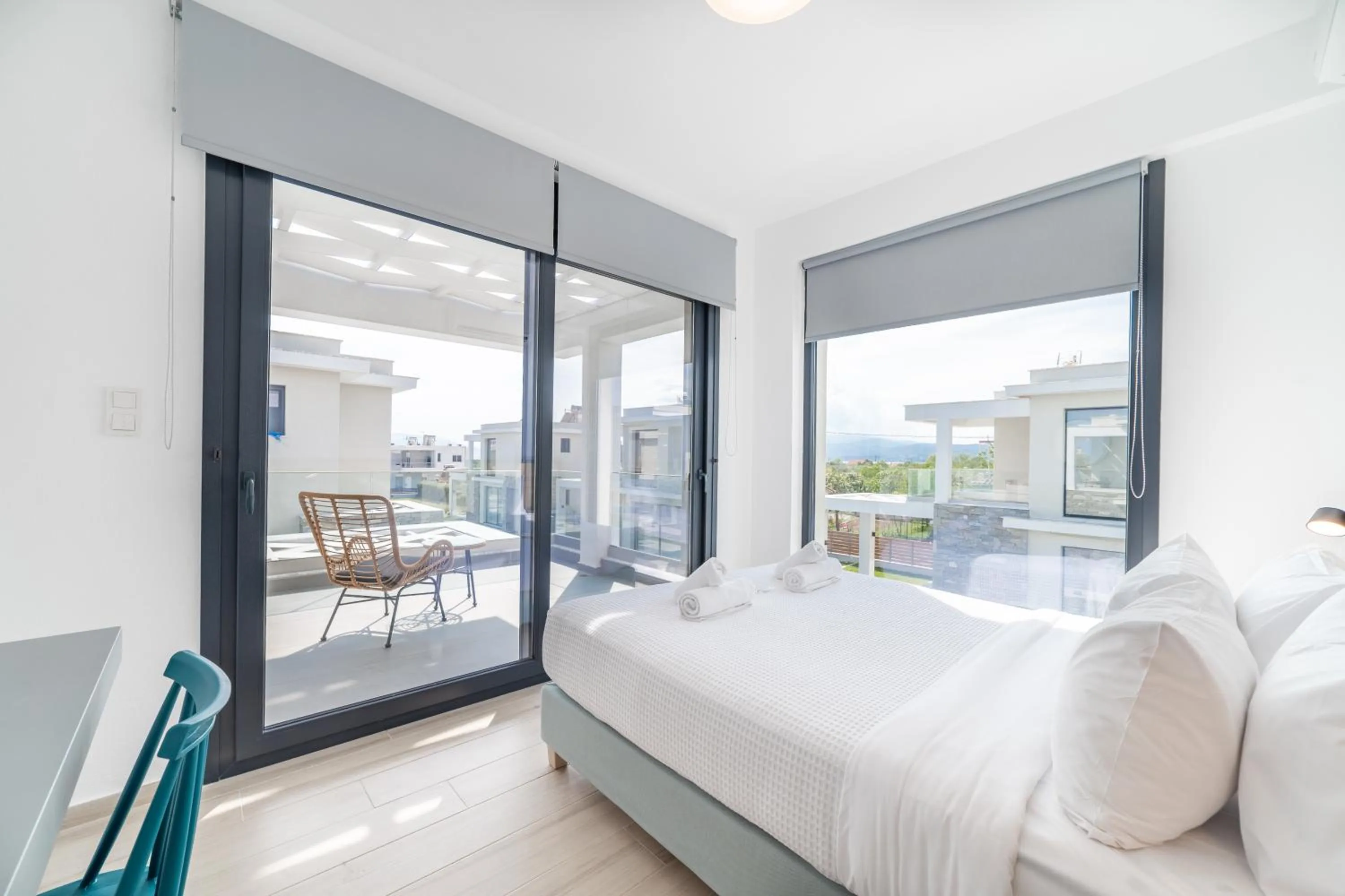 Patio, Bed in Thalassa & Thalassa Prive Residential Complex