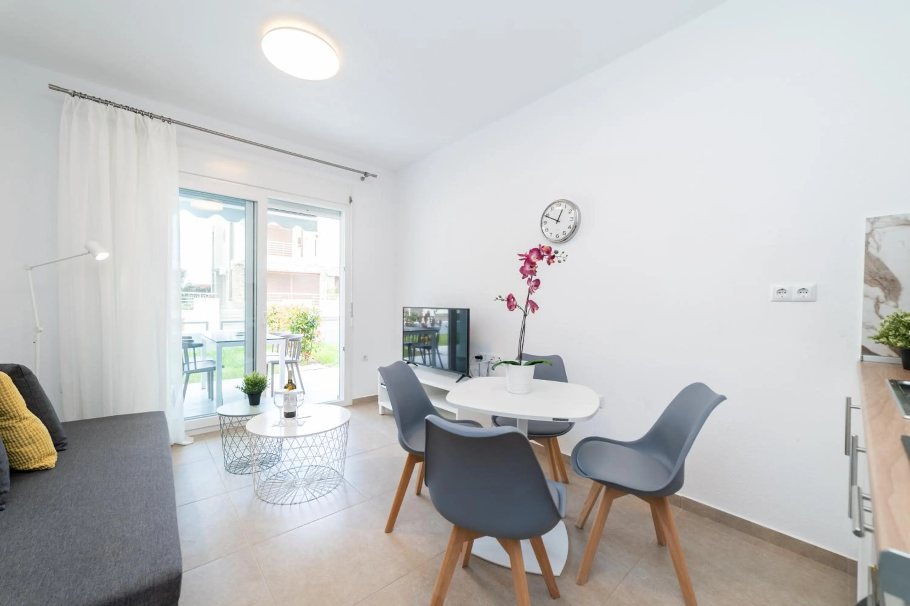 Living room in Thalassa & Thalassa Prive Residential Complex