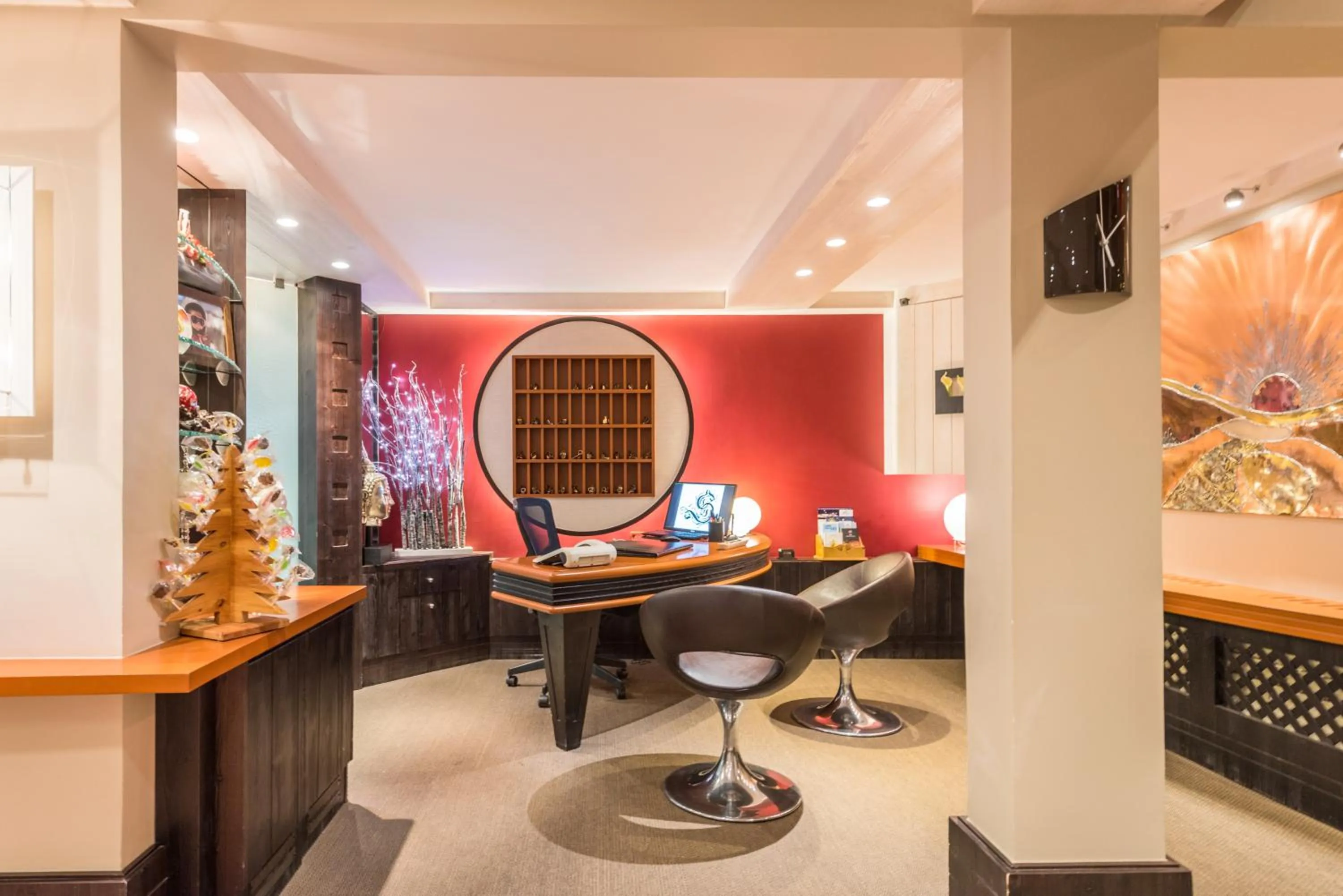 Living room in Hôtel Les Sherpas