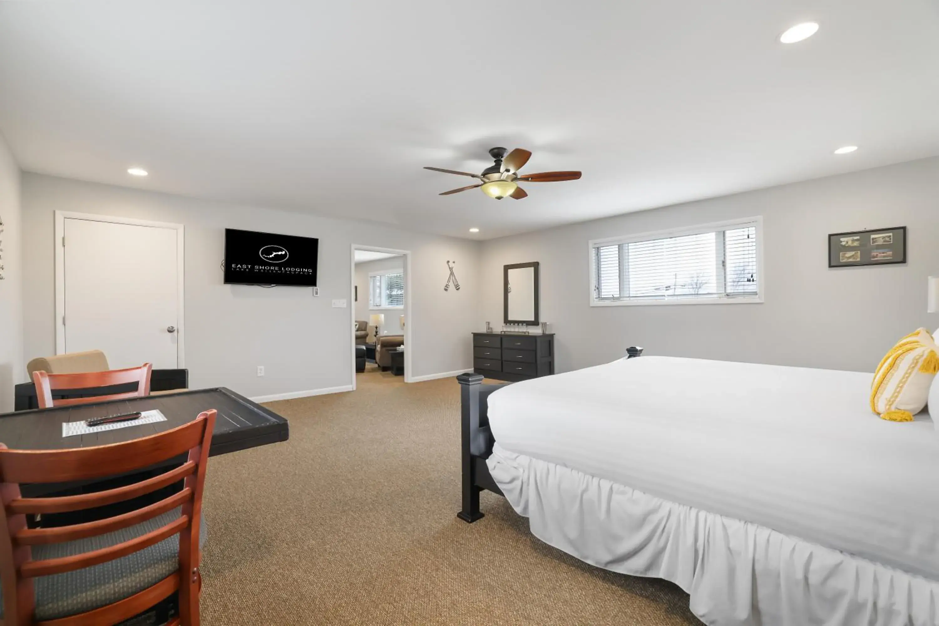 King Room with Balcony in East Shore Lodging King Room with Balcony in East Shore Lodging