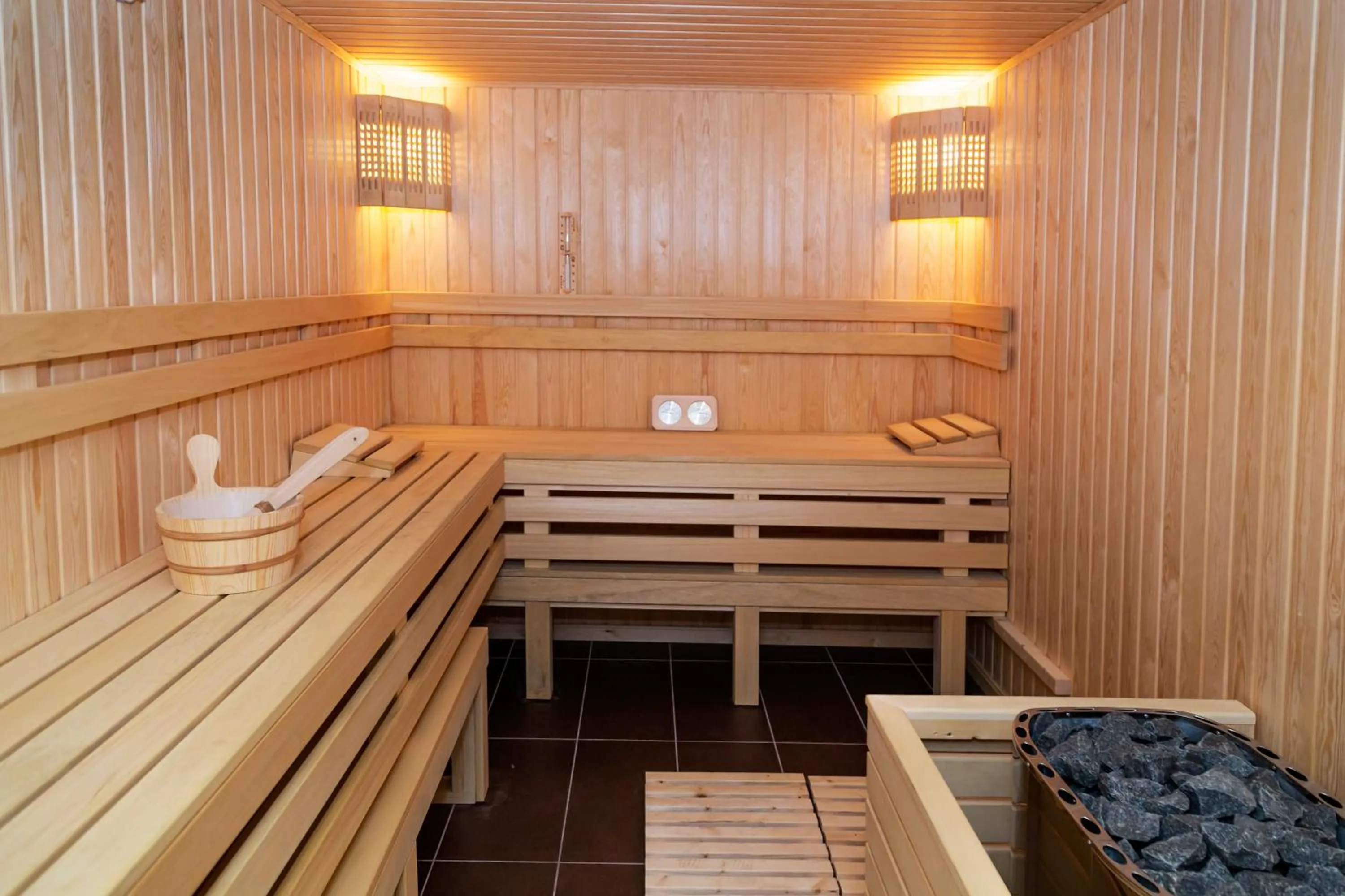 Sauna in Onyx Beach Residence - Free Beach Access & Parking