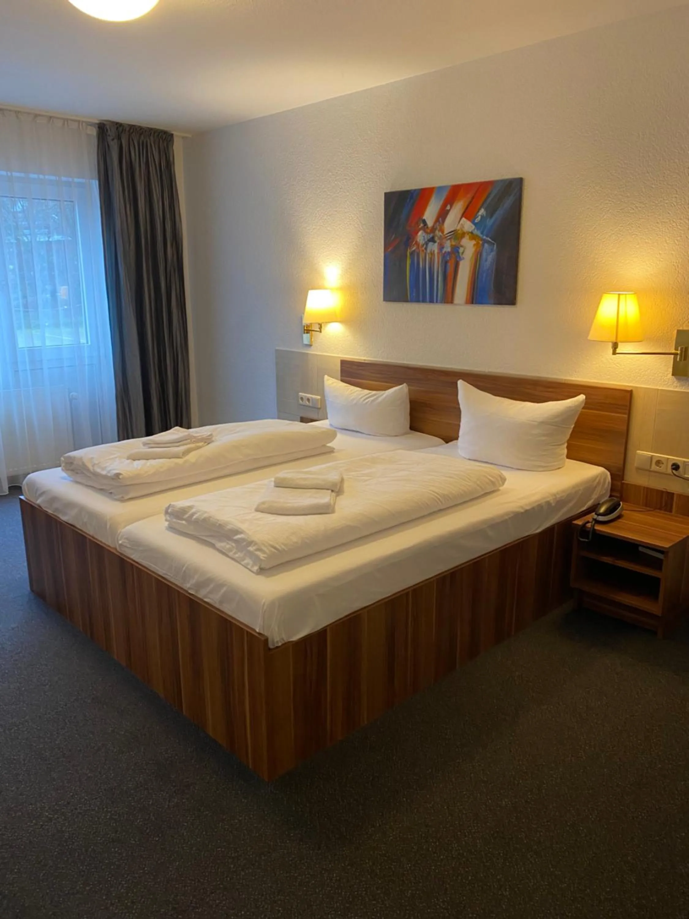 Photo of the whole room, Bed in Hotel Sonne