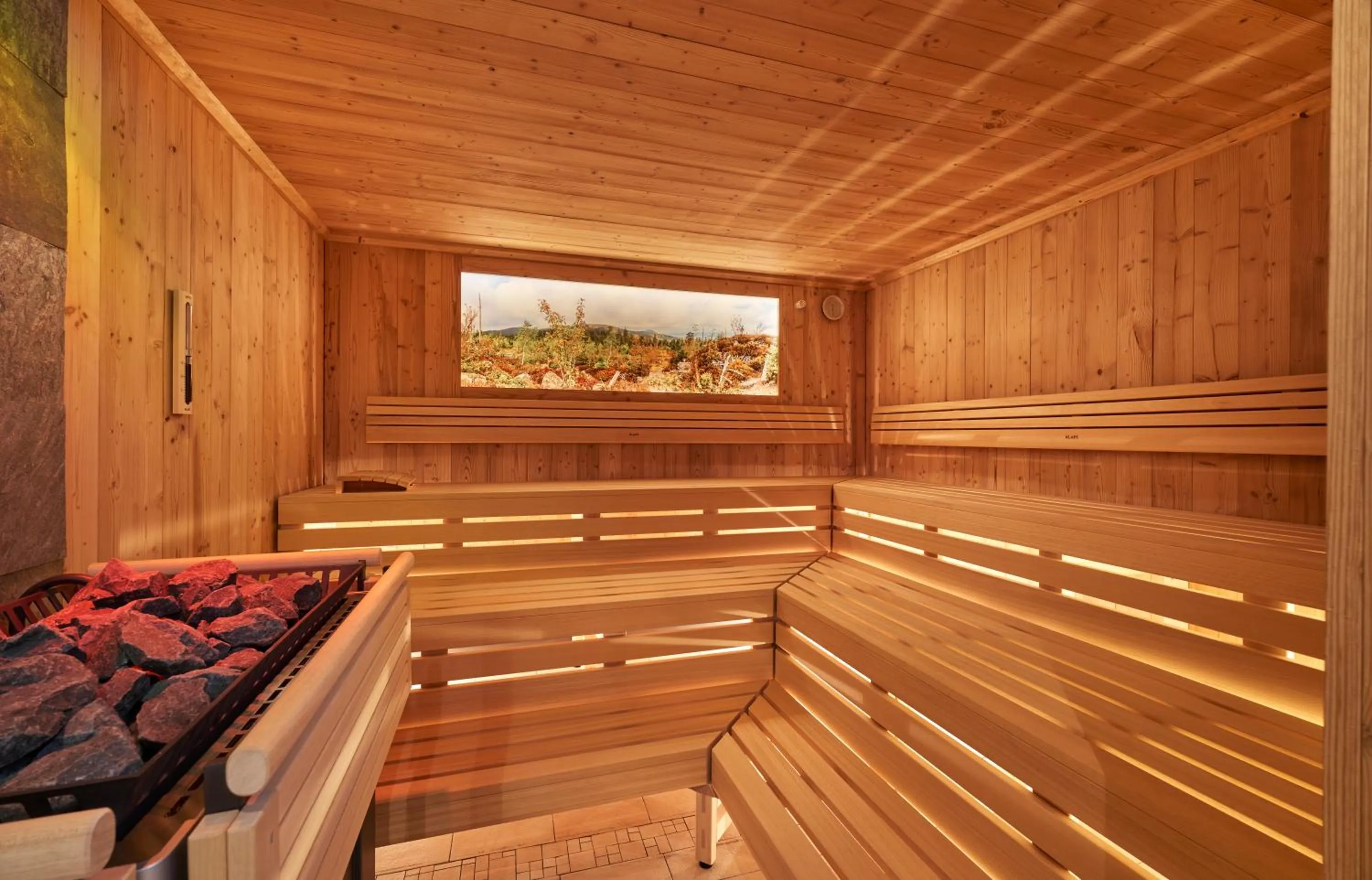 Sauna in Ferienhotel Hubertus