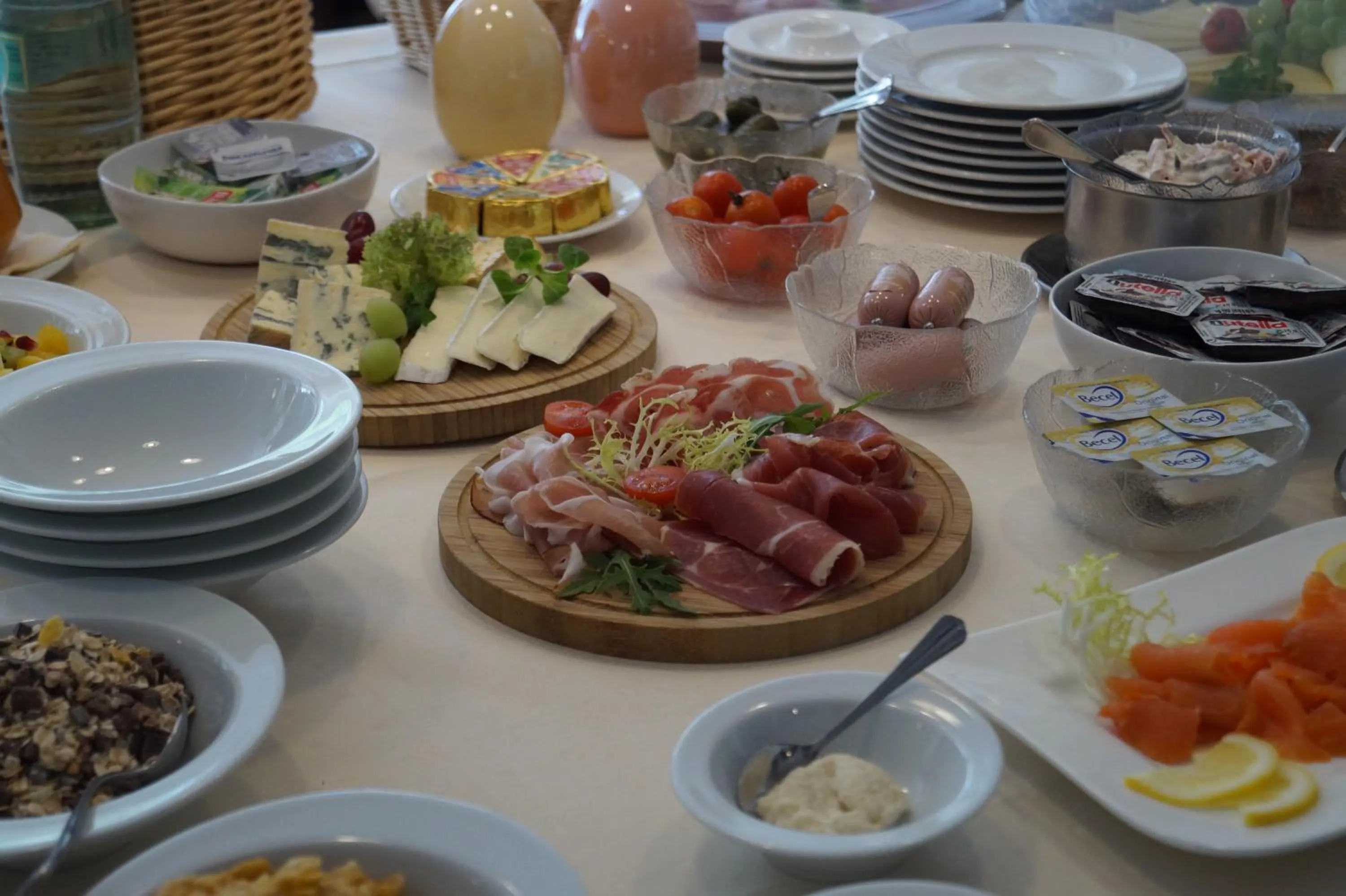 Buffet breakfast in Hotel Forsthaus St. Hubertus