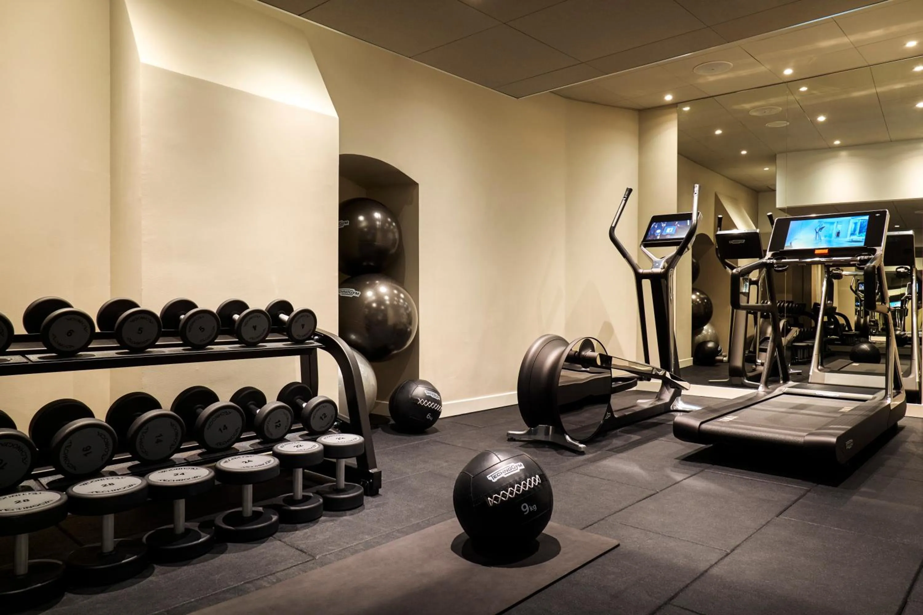 Fitness centre/facilities in Villa Dagmar