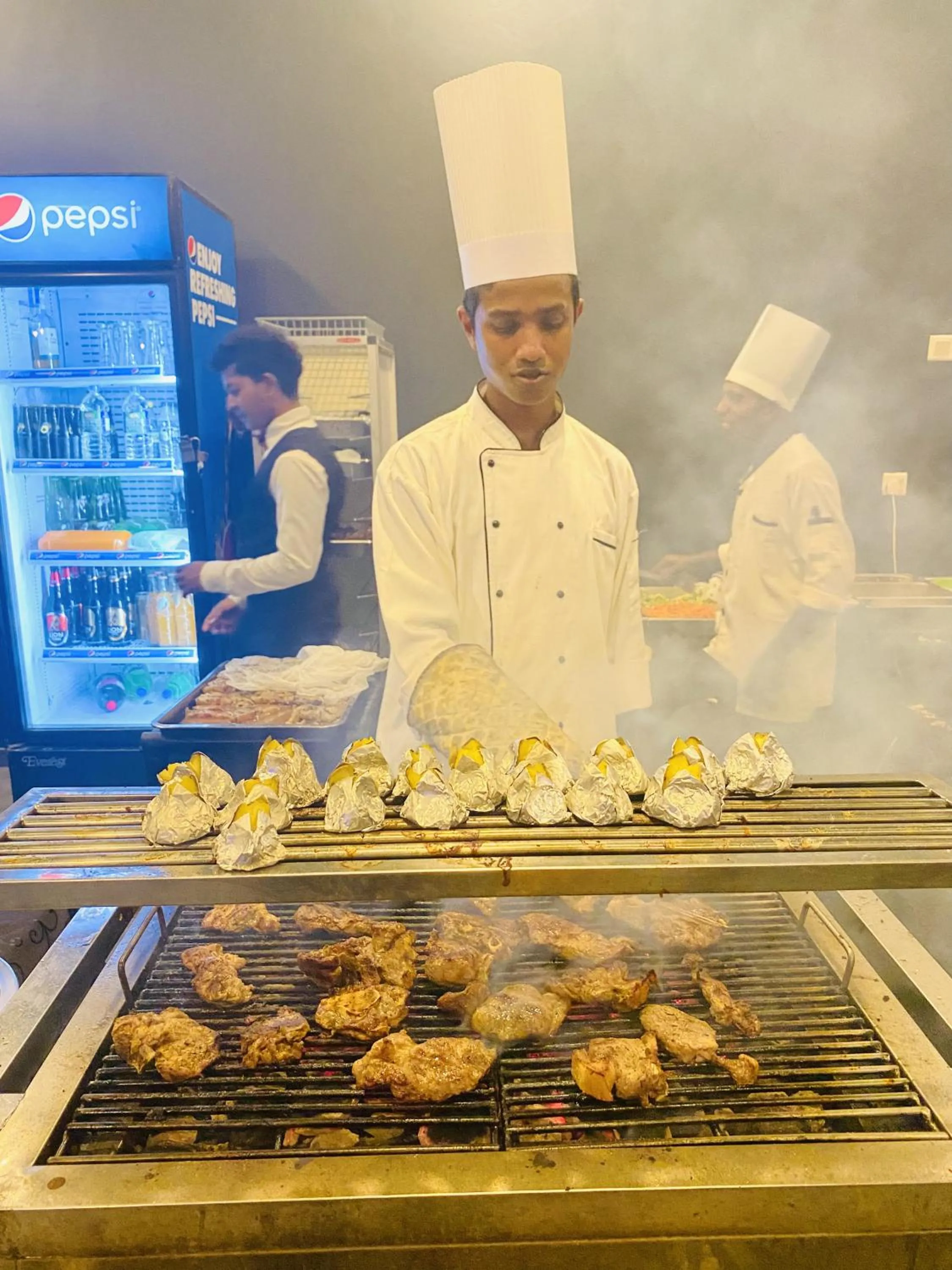 Staff in Mount Rich Rumassala