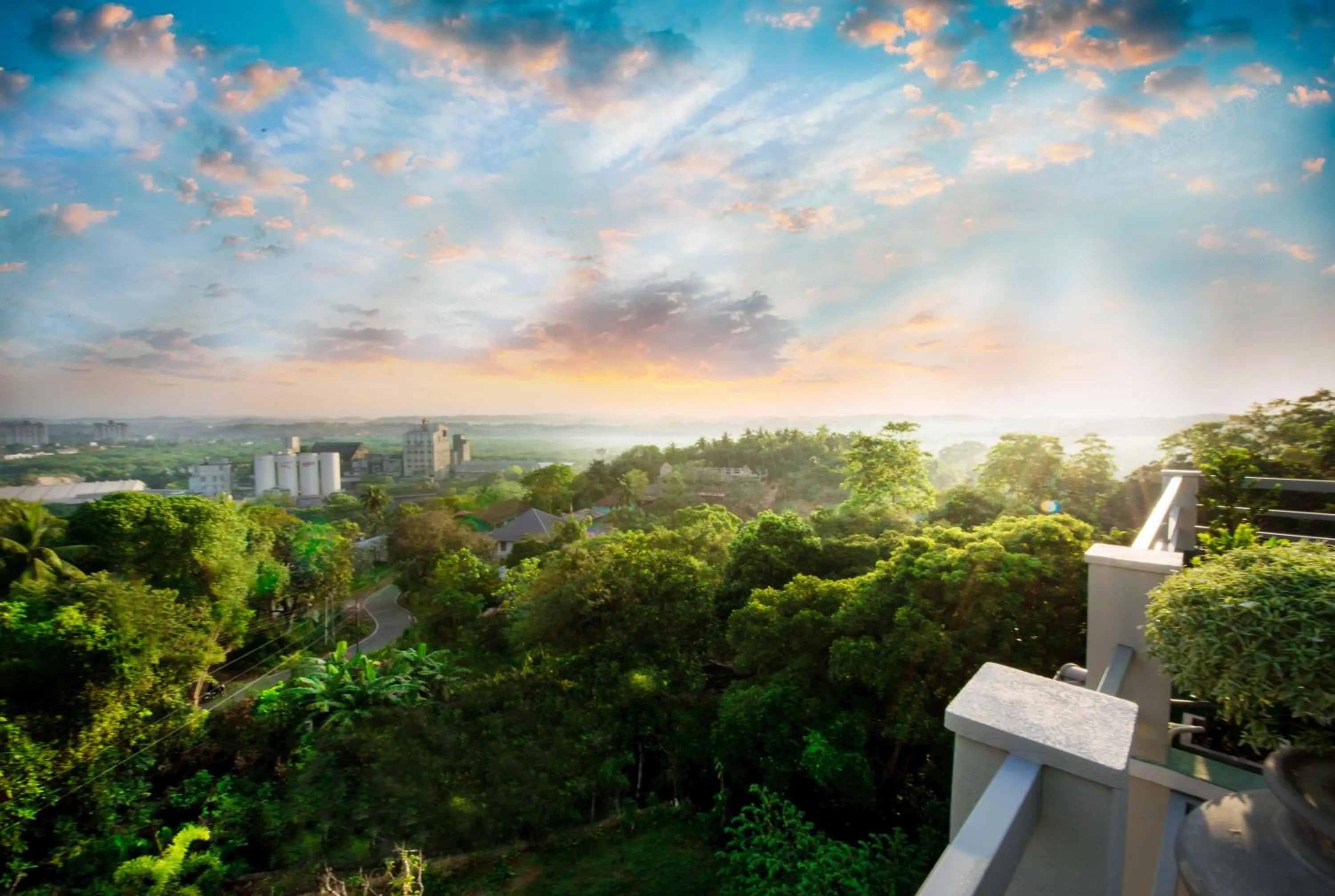 Natural landscape in Mount Rich Rumassala