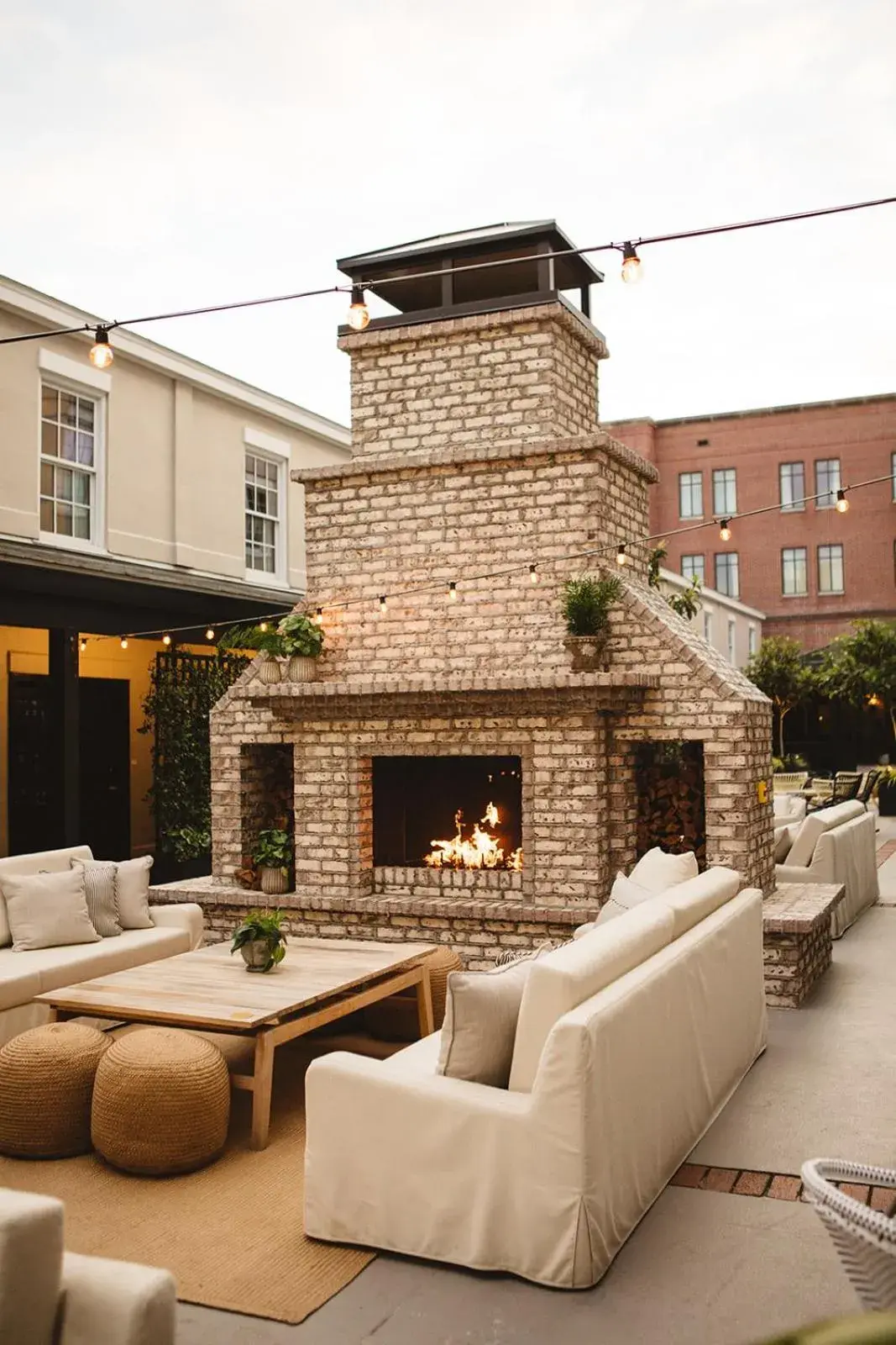 Inner courtyard view in Emeline Inner courtyard view in Emeline